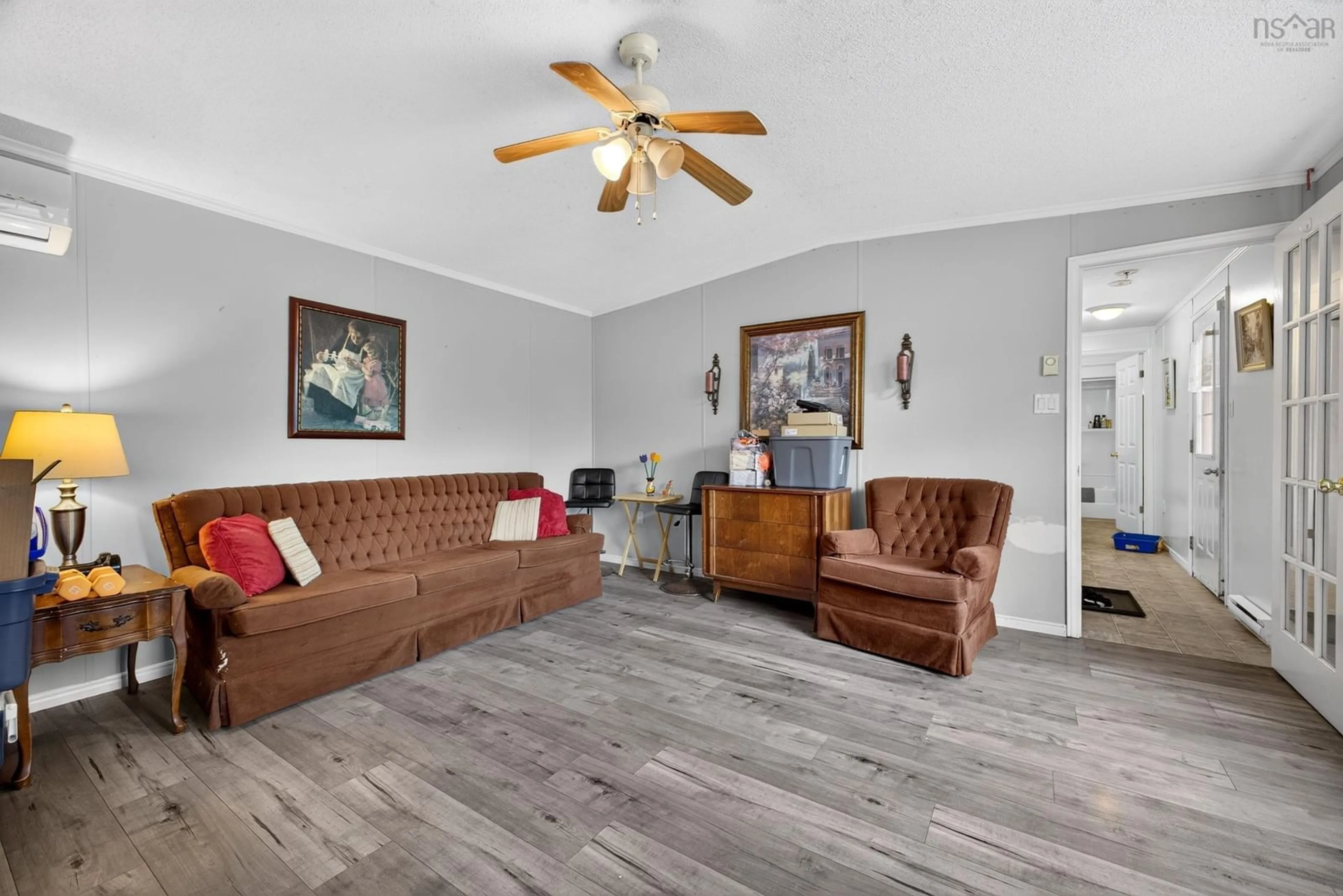 Living room with furniture, unknown for 1050 Waddens Crt, Westville Nova Scotia B0K 2A0