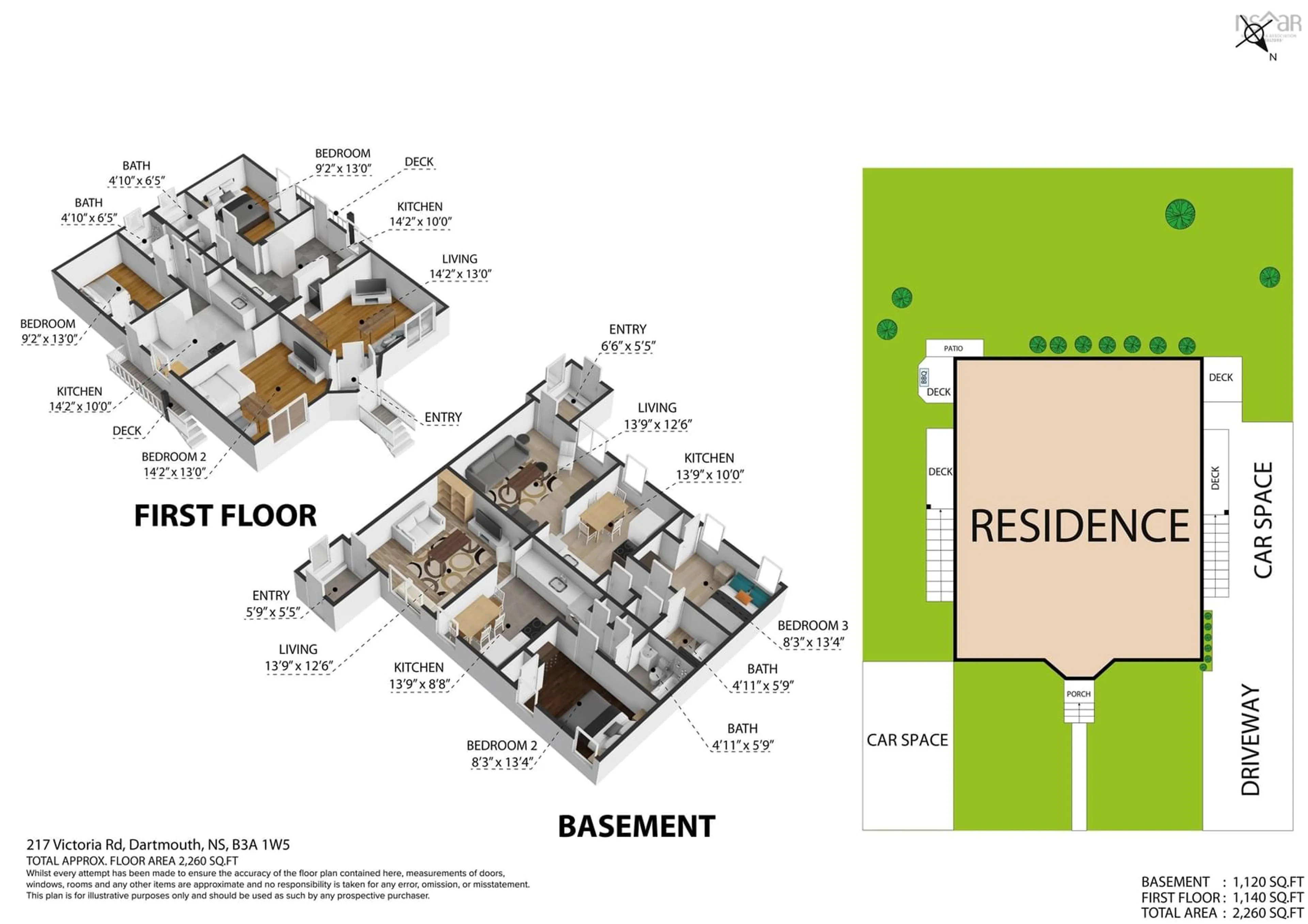 Floor plan for 217 Victoria Rd, Dartmouth Nova Scotia B3A 1W5