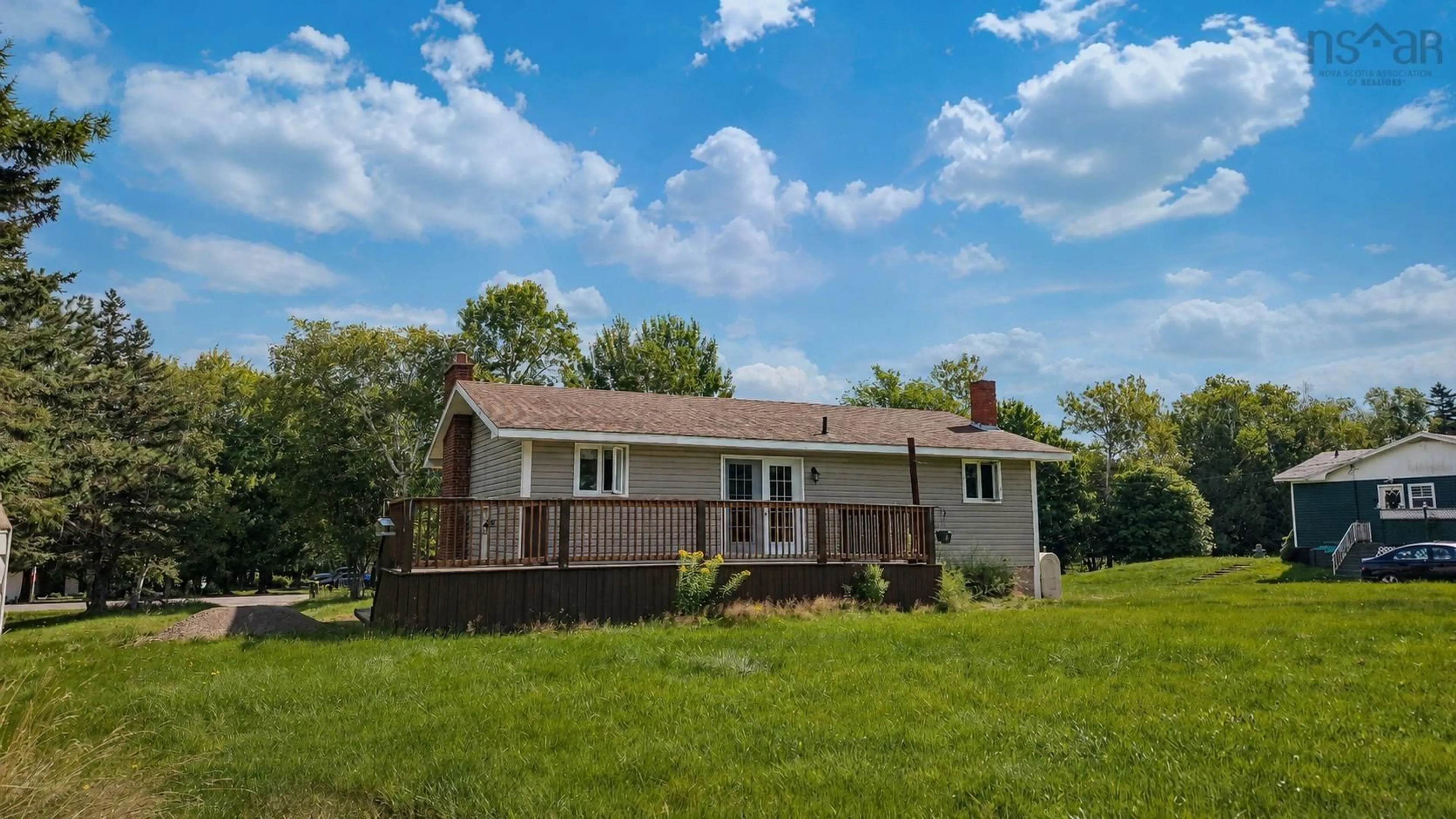 A pic from outside/outdoor area/front of a property/back of a property/a pic from drone, building for 365 Johnson Rd, Georges River Nova Scotia B1Y 3C1