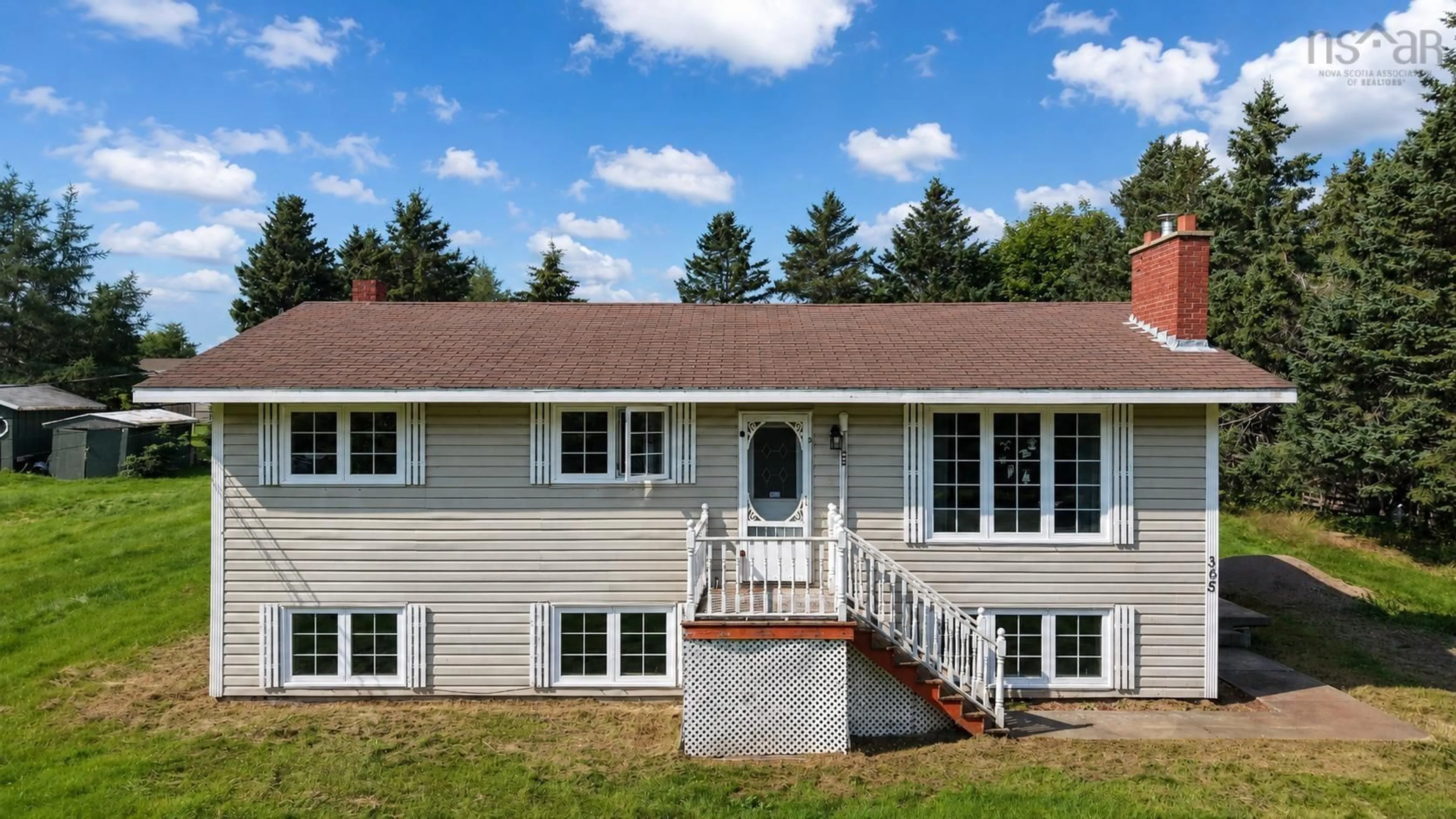 Home with vinyl exterior material, unknown for 365 Johnson Rd, Georges River Nova Scotia B1Y 3C1