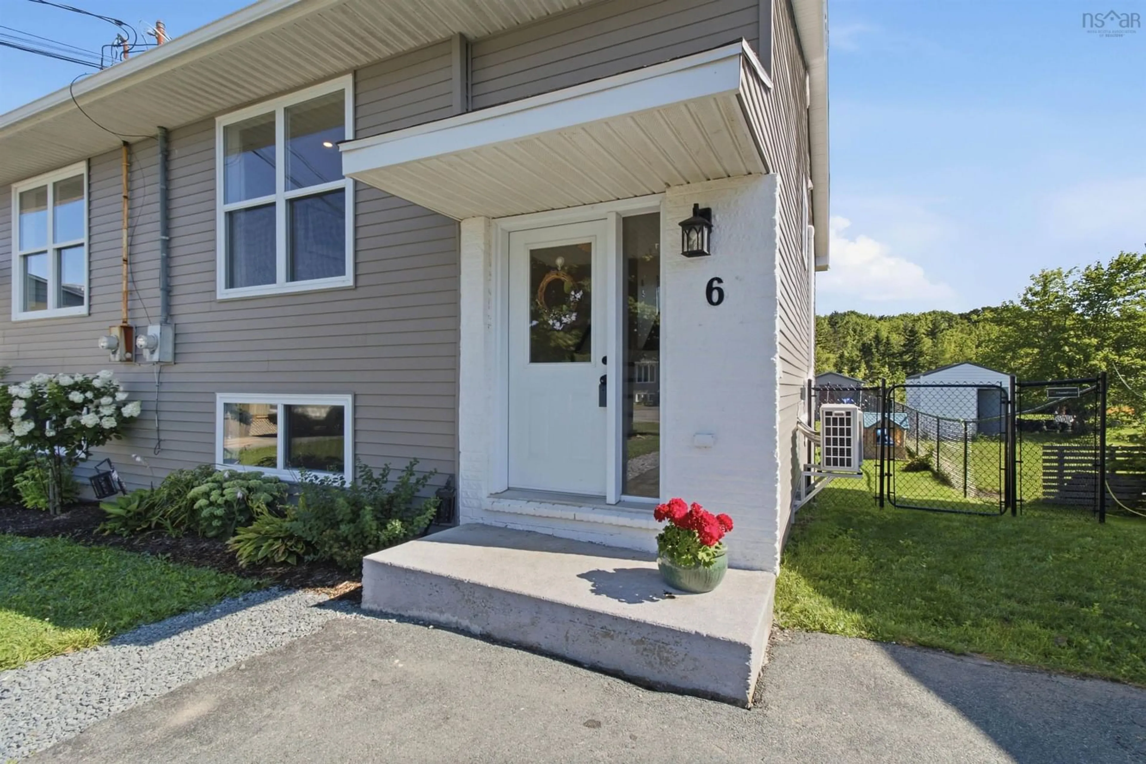 Home with vinyl exterior material, street for 6 Newberry Crt, Woodside Nova Scotia B2W 6B5