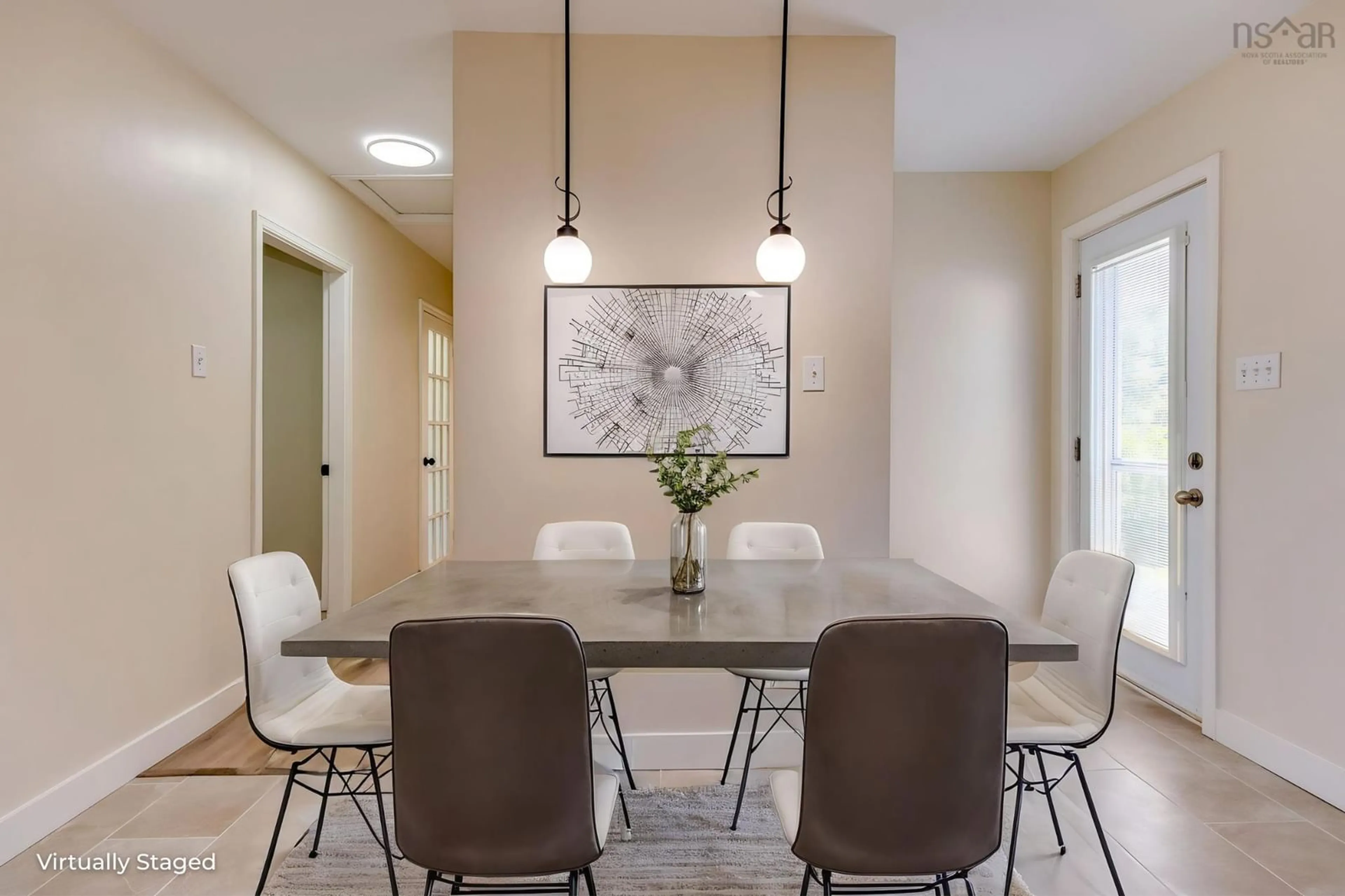 Dining room, ceramic/tile floor for 1051 Prospect Rd, Goodwood Nova Scotia B3T 1P4