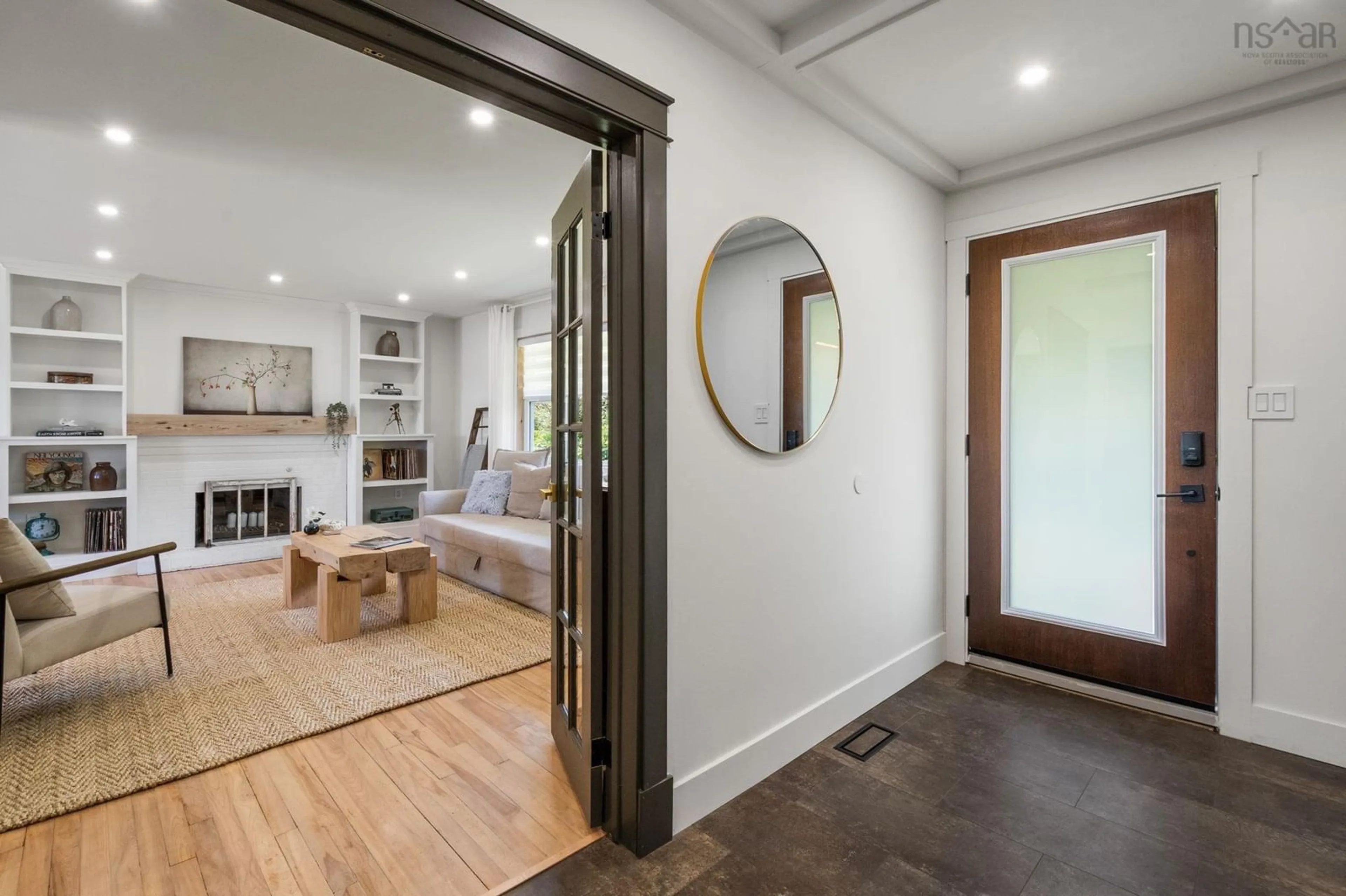 Indoor entryway for 158 West Lawrencetown Road, Lawrencetown Nova Scotia B2Z 1S4
