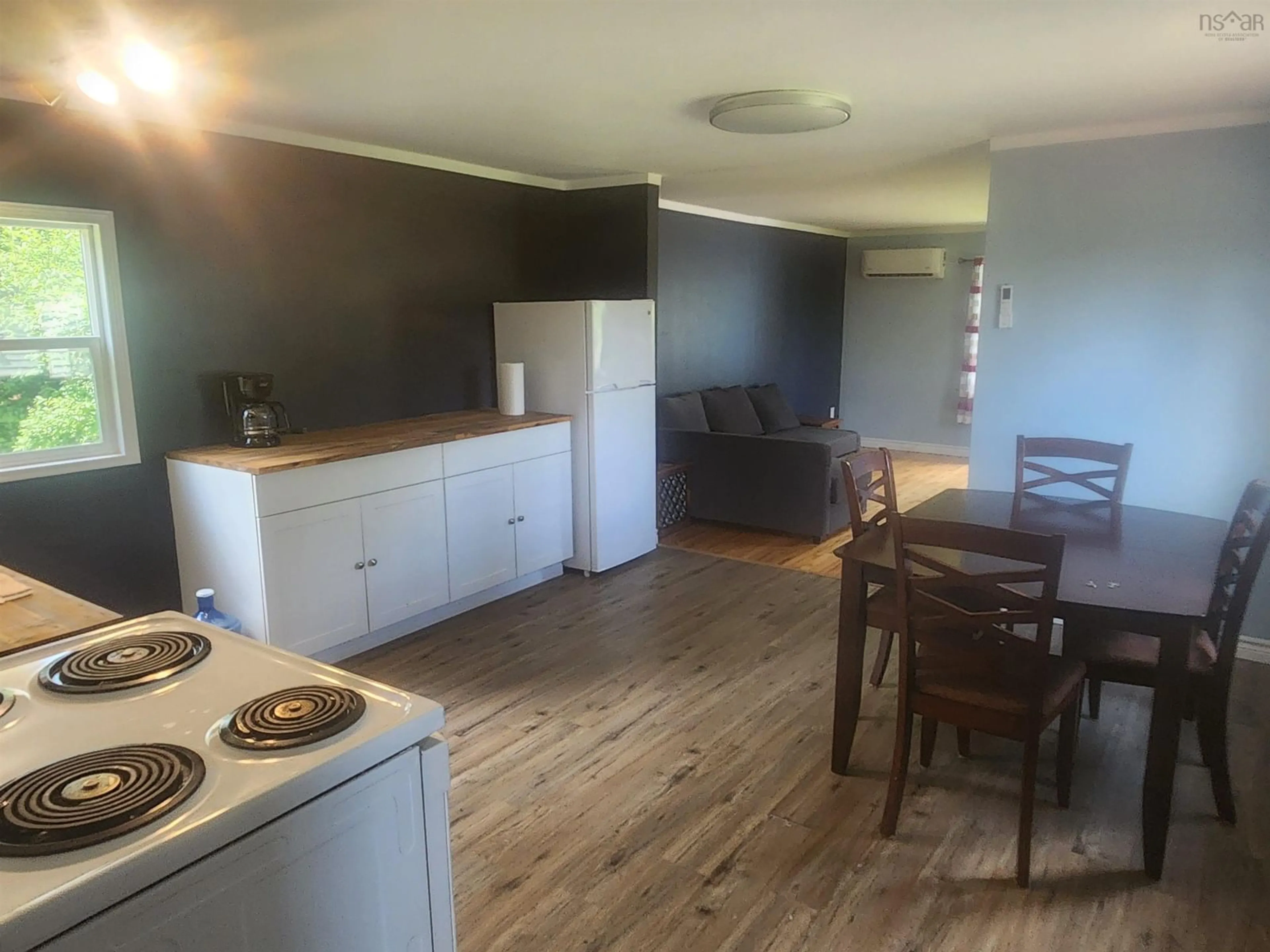 Standard kitchen, wood/laminate floor for 2403 West Ship Harbour Rd, Owls Head Nova Scotia B0J 2L0