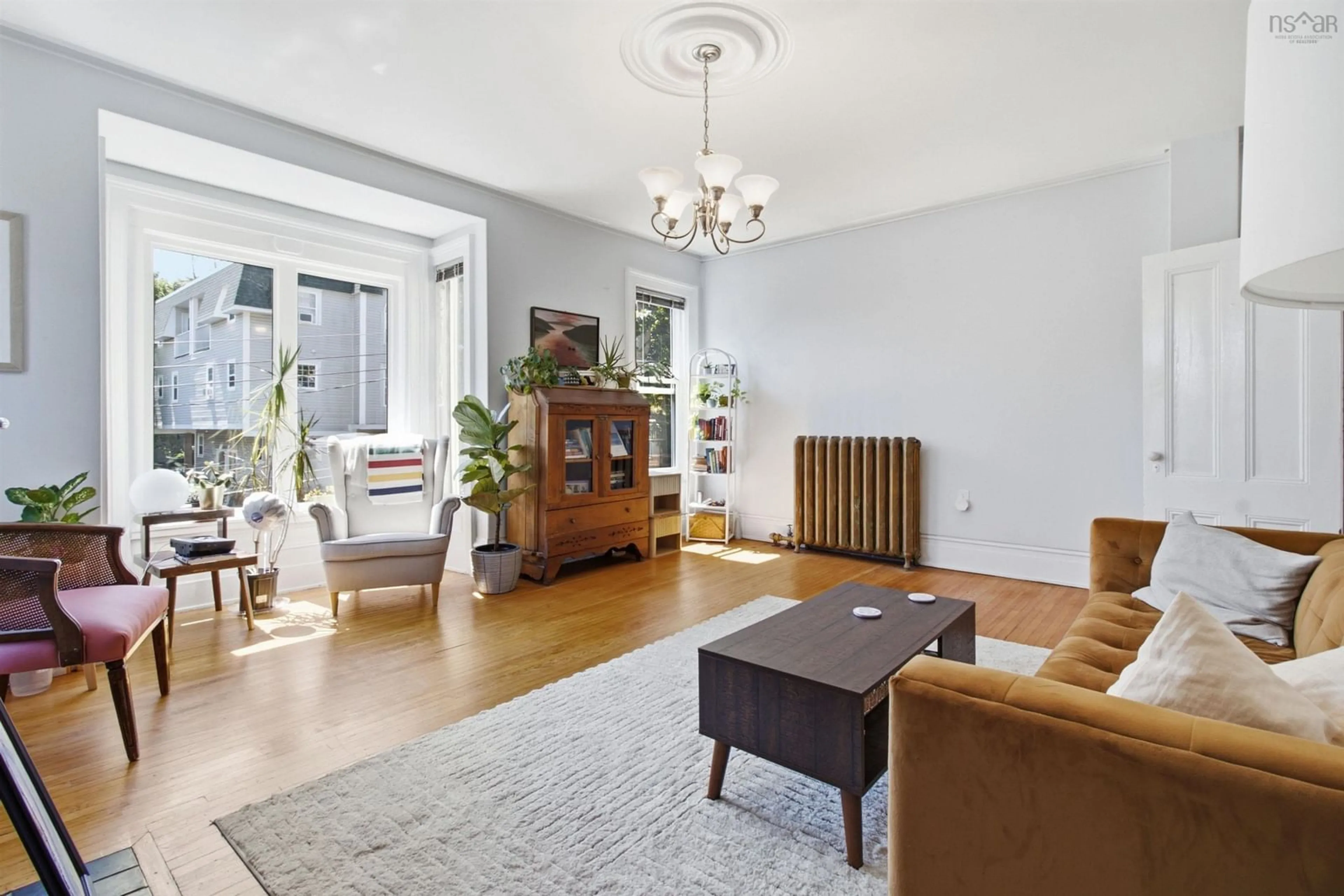Living room with furniture, unknown for 5271 Harvey St, Halifax Peninsula Nova Scotia B3J 1A8