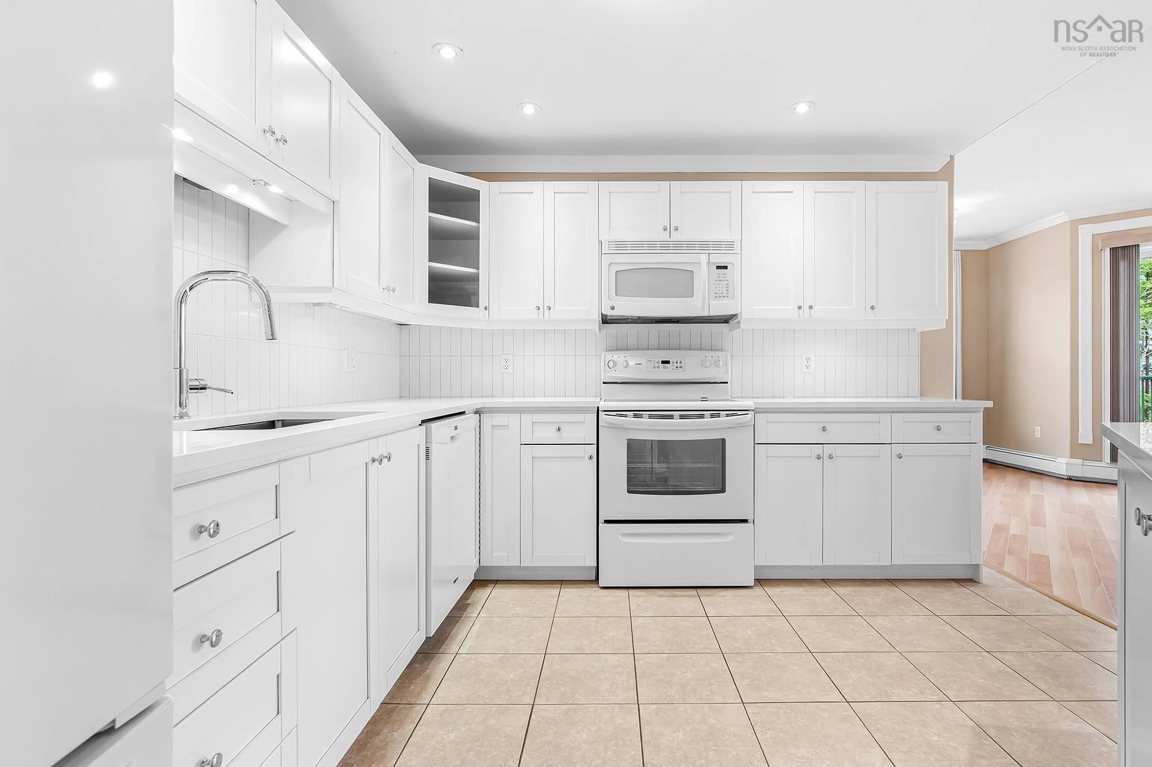 Standard kitchen, ceramic/tile floor for 78 Regency Park Dr #207, Halifax Nova Scotia B3S 1T2