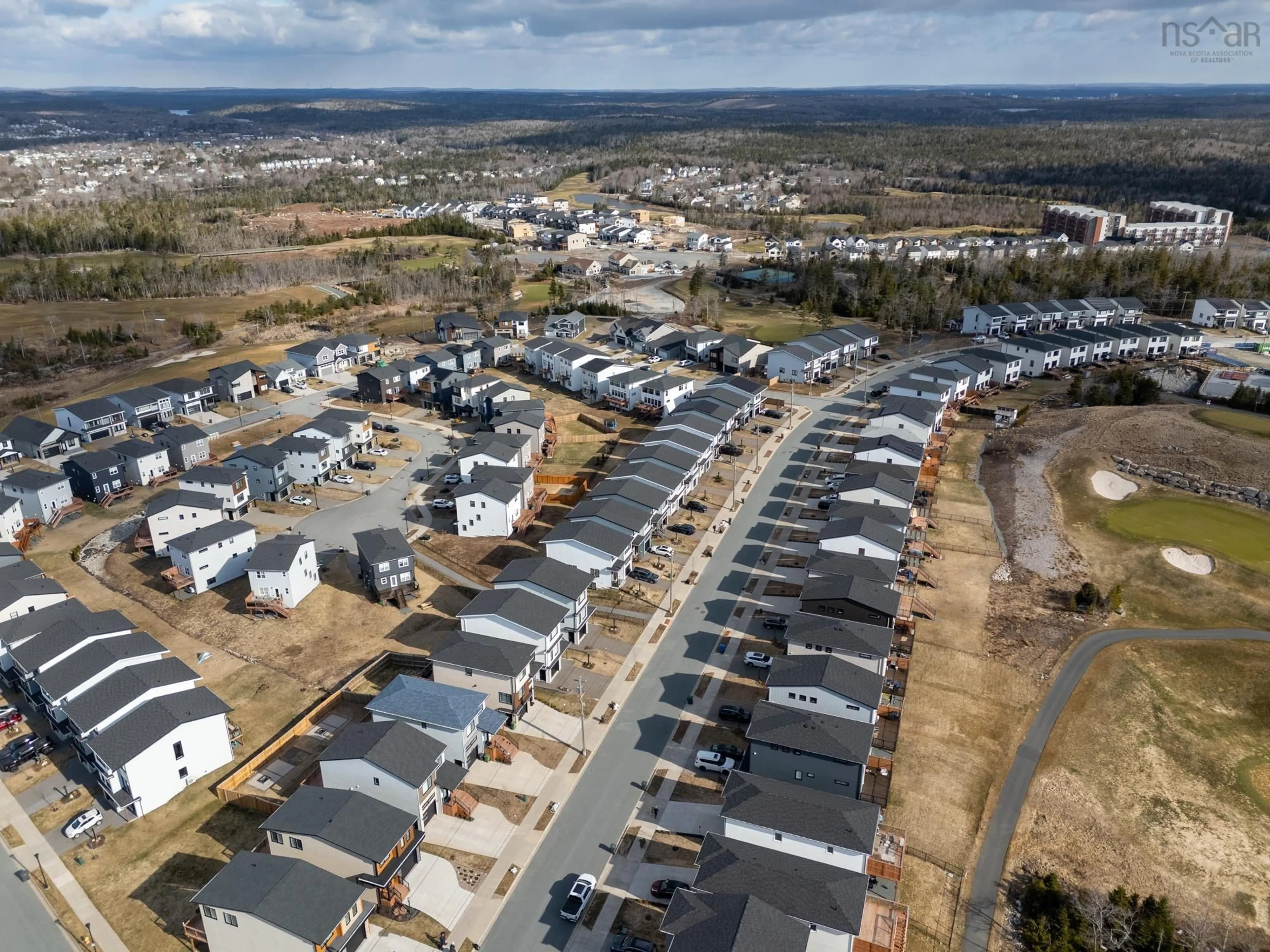 A pic from outside/outdoor area/front of a property/back of a property/a pic from drone, street for 231 Marketway Lane, Timberlea Nova Scotia B3T 0K9