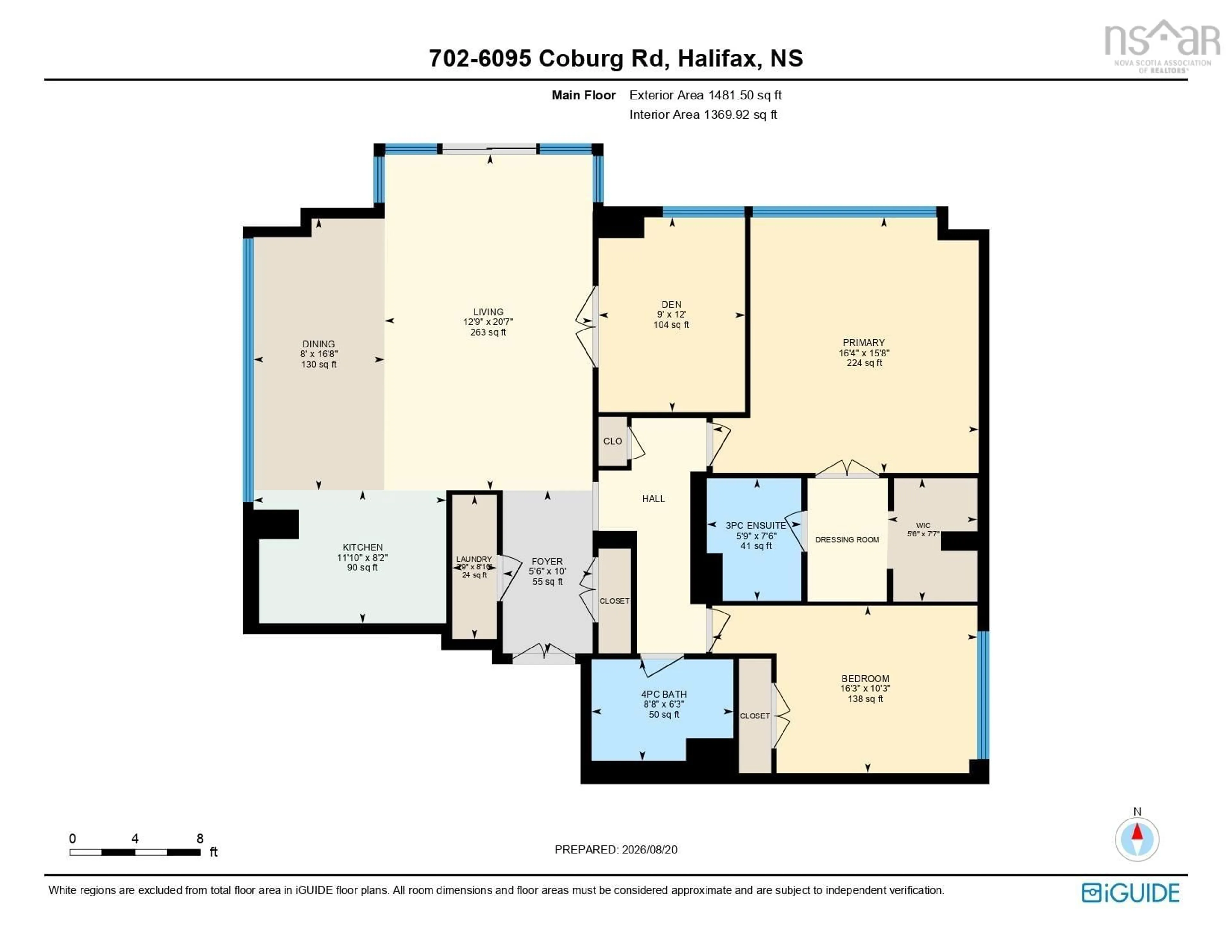Floor plan for 6095 Coburg Rd #702, Halifax Nova Scotia B3H 4K1