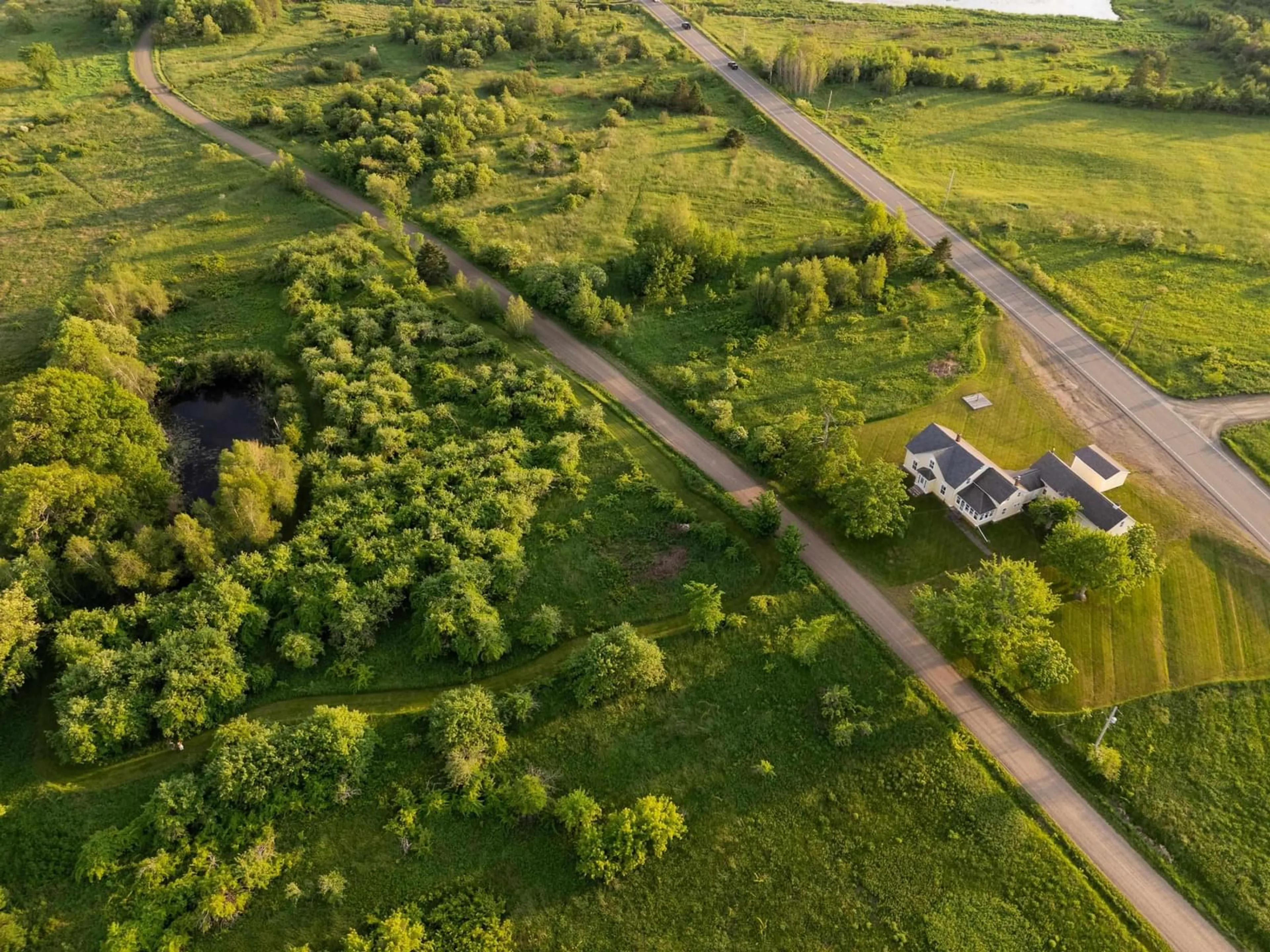 A pic from outside/outdoor area/front of a property/back of a property/a pic from drone, unknown for 161 Hebbs Landing Rd, Upper Granville Nova Scotia B0S 1A0