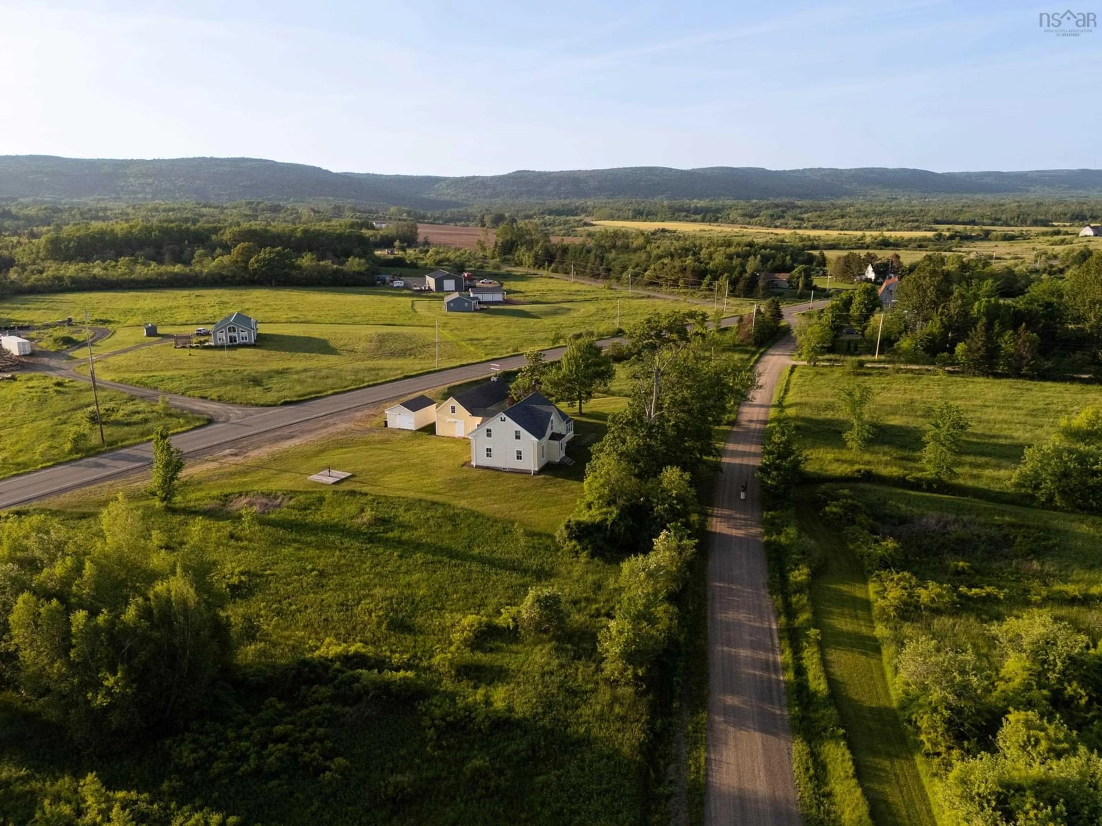 A pic from outside/outdoor area/front of a property/back of a property/a pic from drone, mountain view for 161 Hebbs Landing Rd, Upper Granville Nova Scotia B0S 1A0