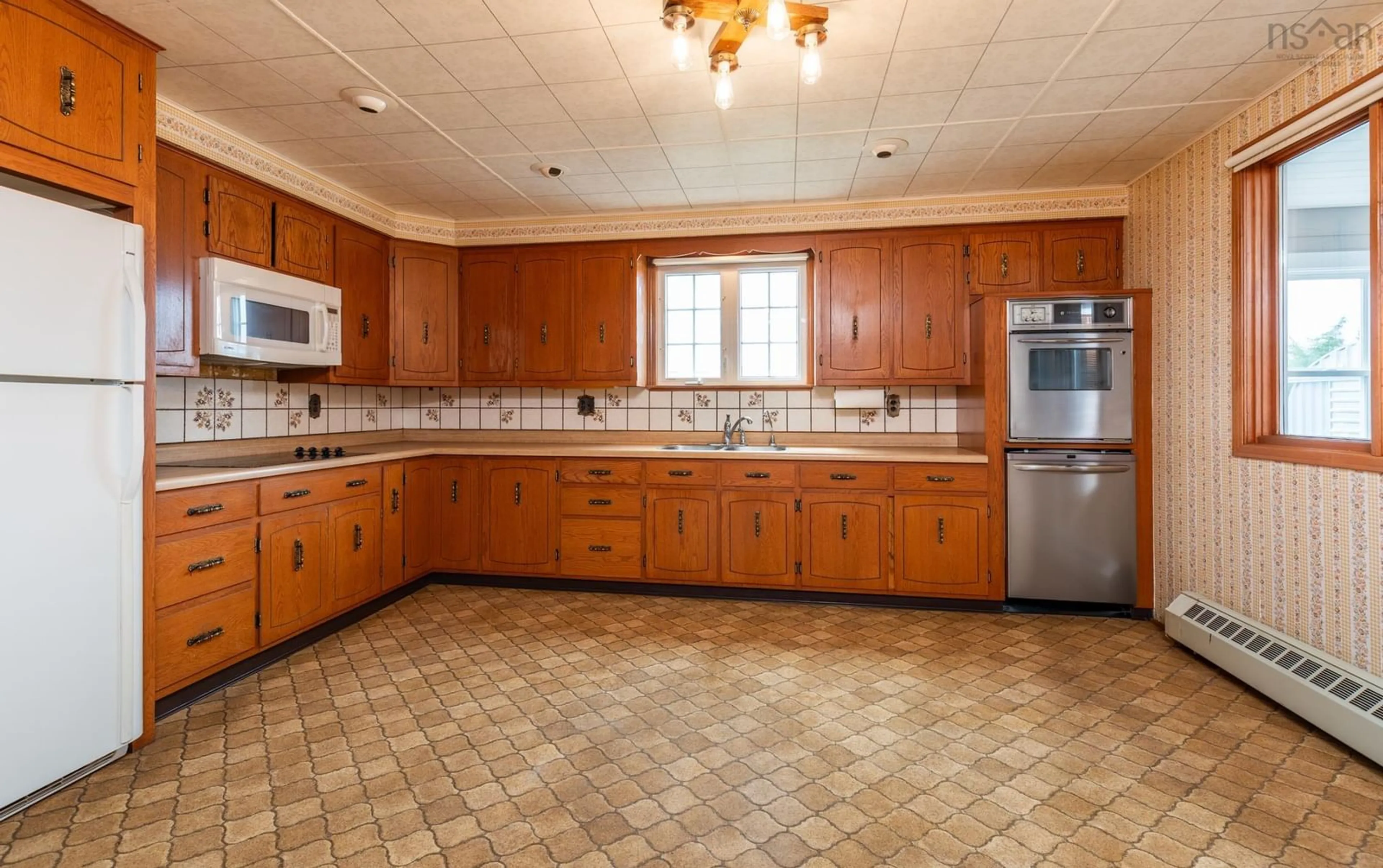 Standard kitchen, ceramic/tile floor for 948 Highway 335, West Pubnico Nova Scotia B0W 3S0