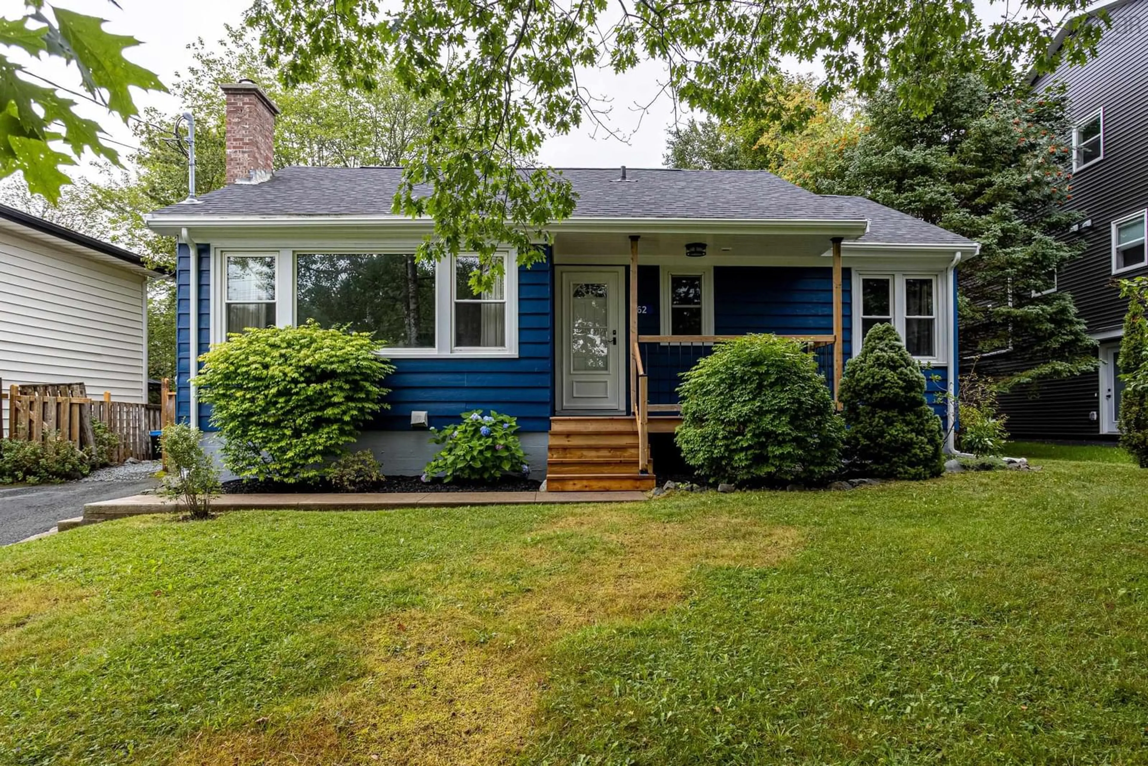Home with vinyl exterior material, street for 62 Douglas Cres, Halifax Nova Scotia B3M 3E3