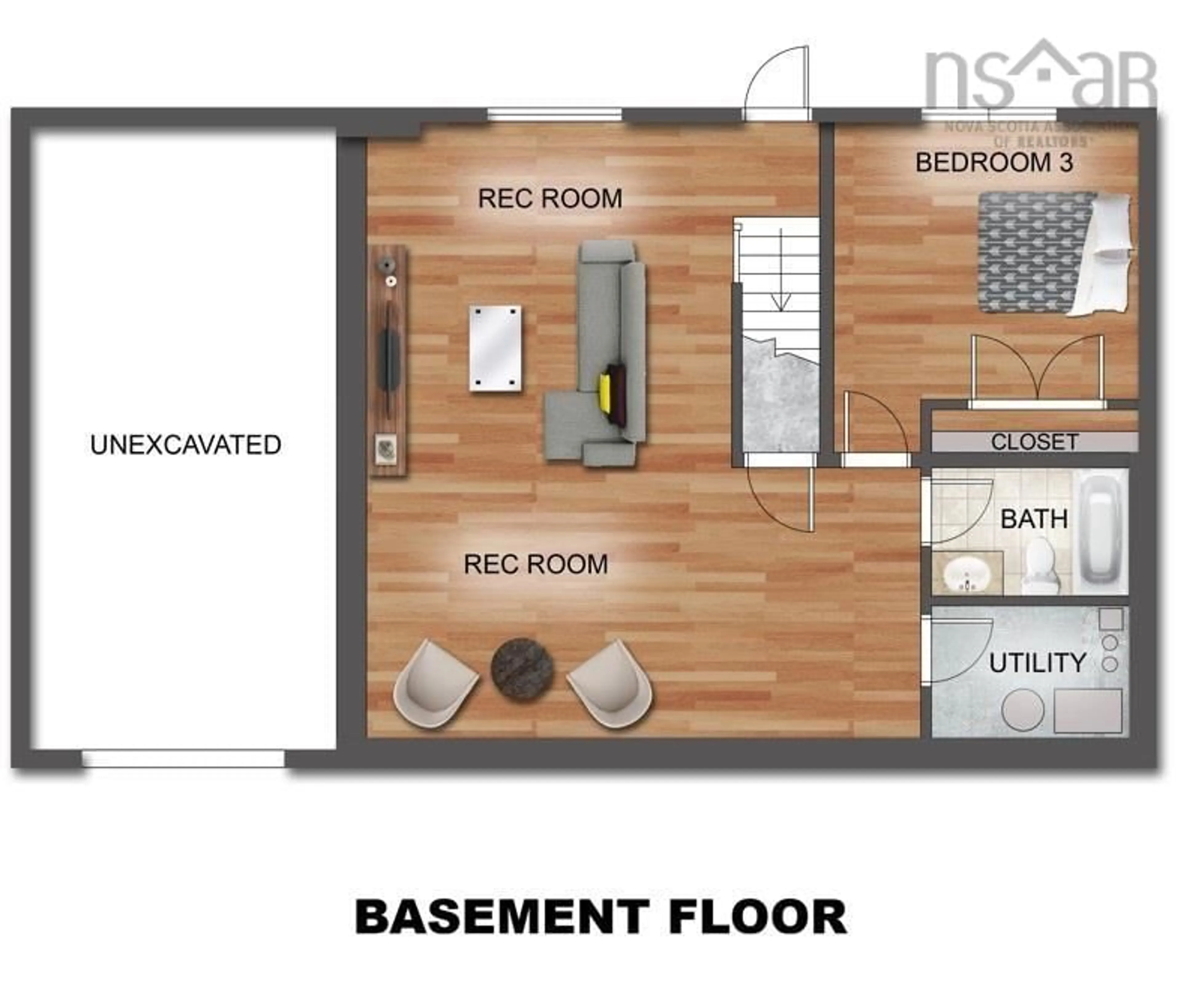 Floor plan for 82 Ronald Lane, East Uniacke Nova Scotia B0N 1Z0