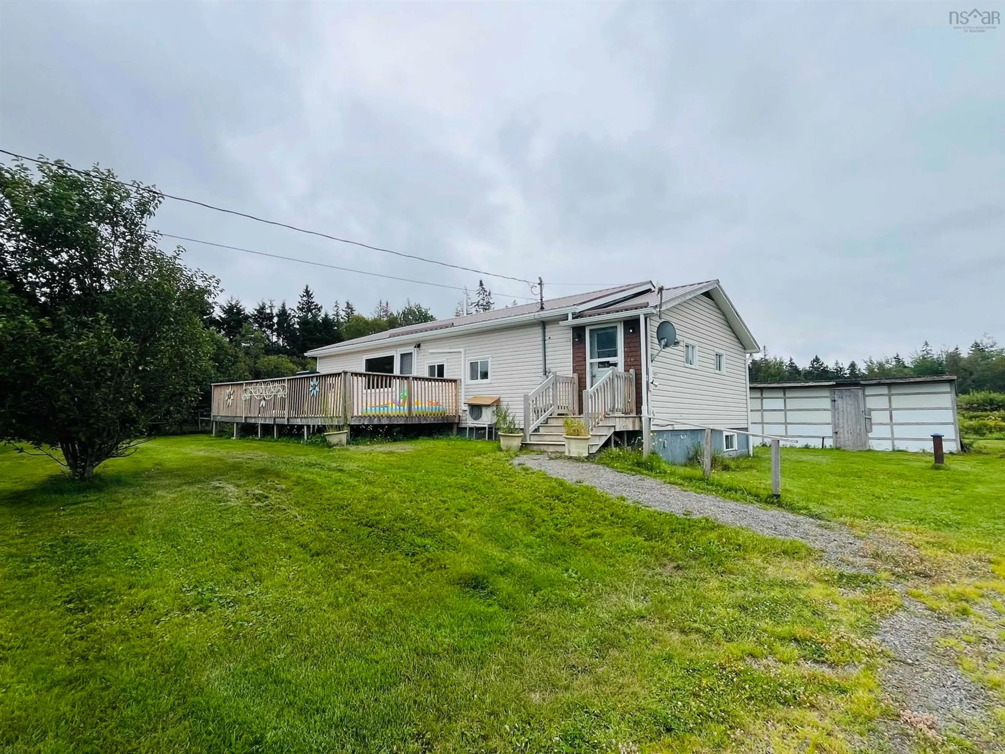 A pic from outside/outdoor area/front of a property/back of a property/a pic from drone, water/lake/river/ocean view for 3912 Hwy#366 Hwy, Tidnish Bridge Nova Scotia B4H 3X9
