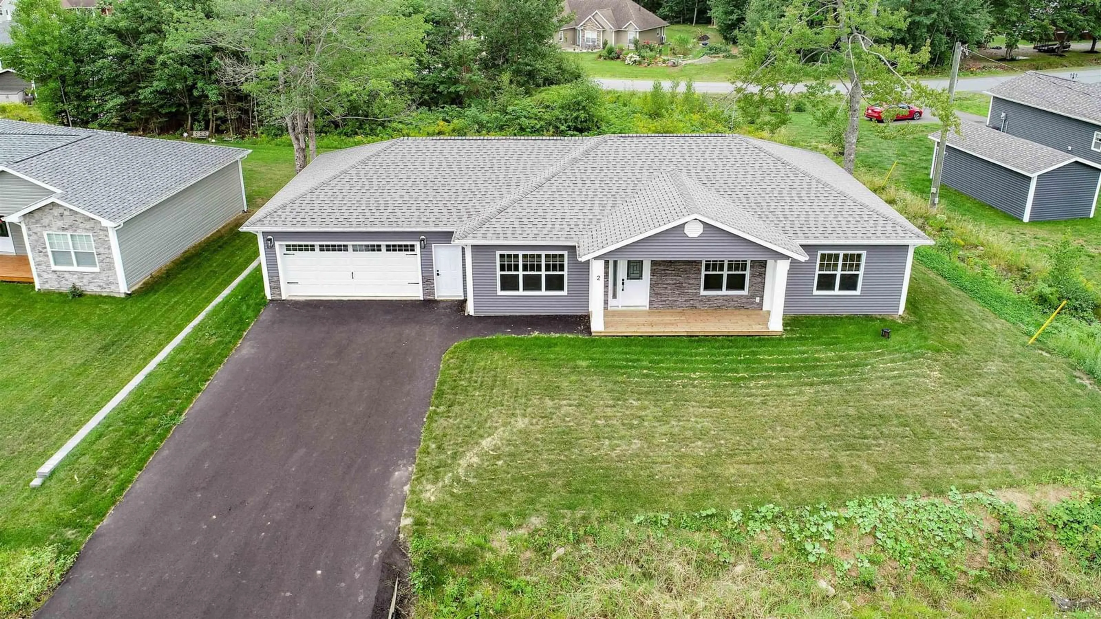 A pic from outside/outdoor area/front of a property/back of a property/a pic from drone, street for 2 Lacey Drive Centreville, Centreville Nova Scotia B0P 1J0