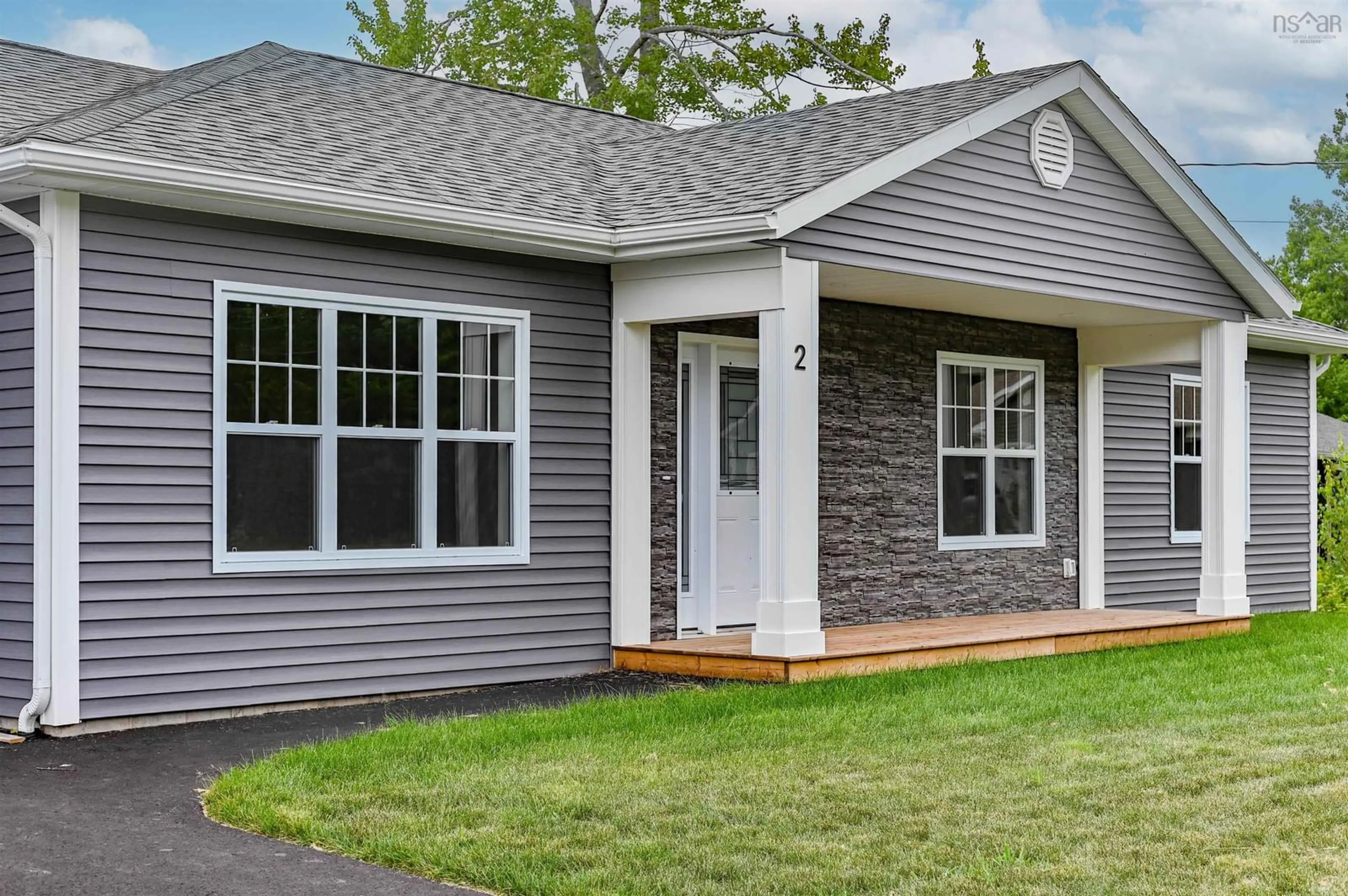 Home with vinyl exterior material, street for 2 Lacey Drive Centreville, Centreville Nova Scotia B0P 1J0
