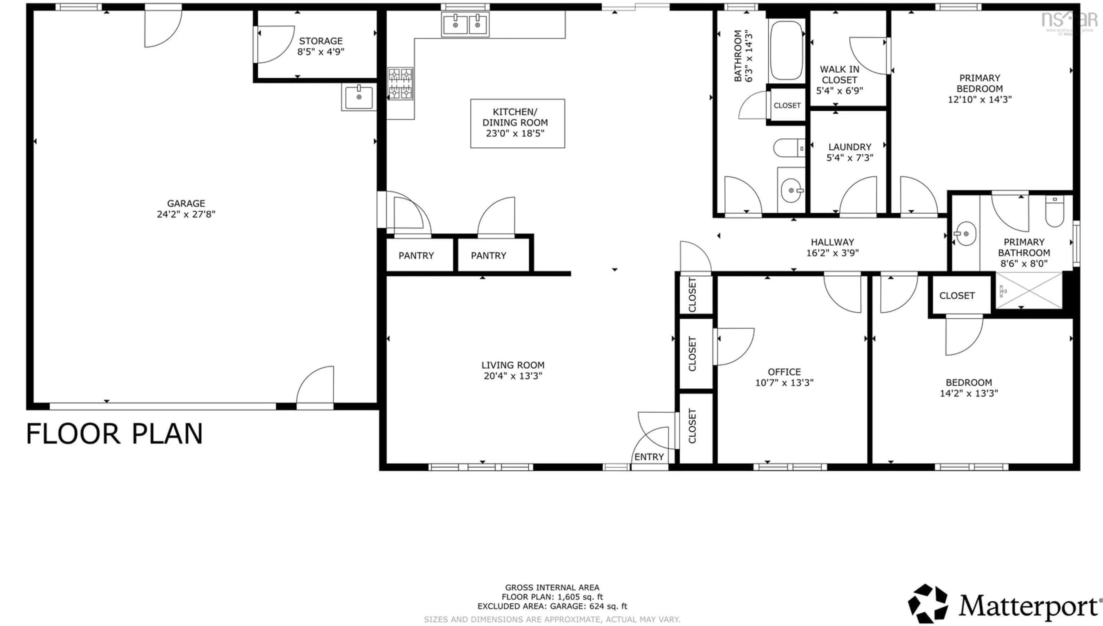 Floor plan for 2 Lacey Drive Centreville, Centreville Nova Scotia B0P 1J0