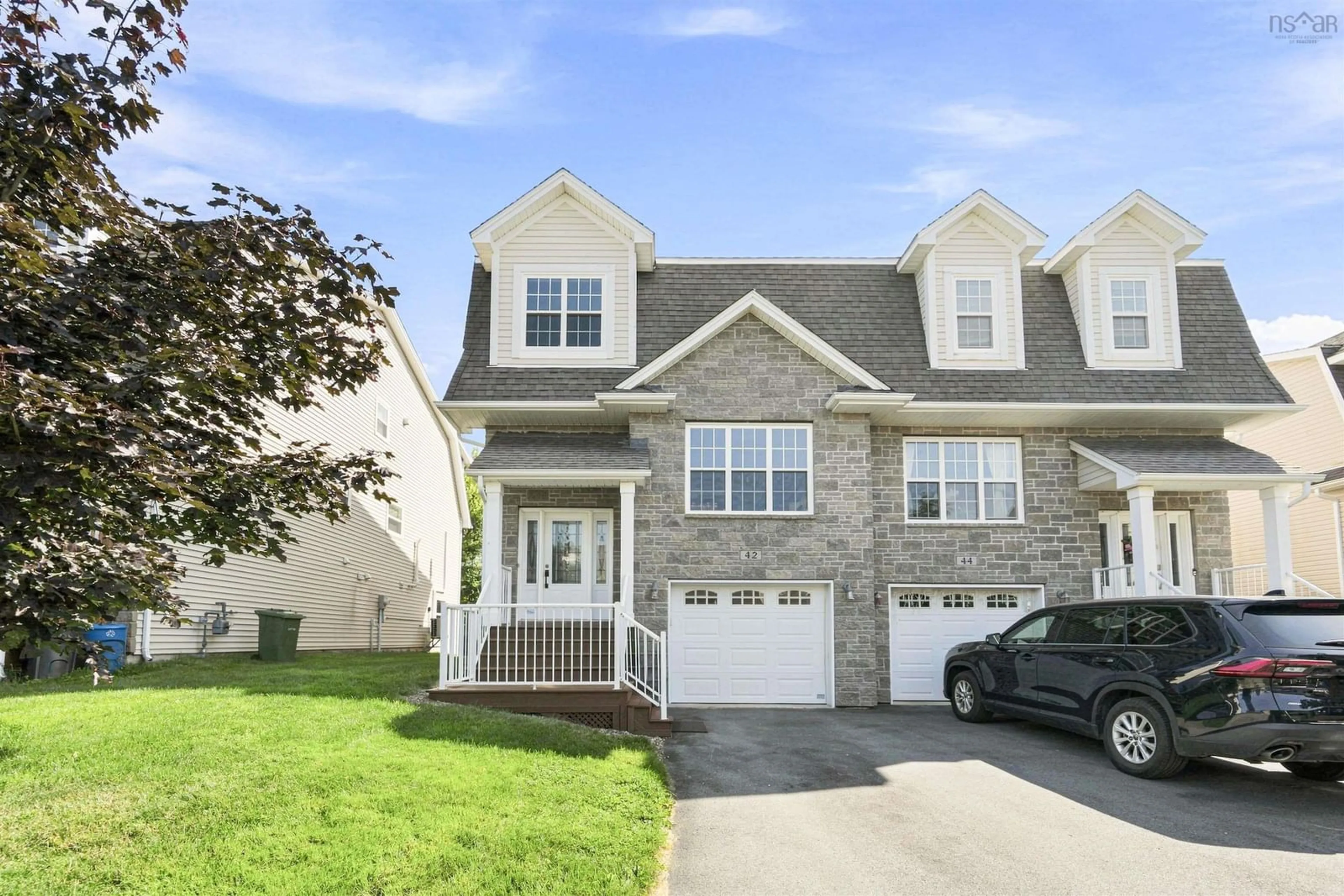 Home with vinyl exterior material, street for 42 Lasalle Crt, West Bedford Nova Scotia B4B 0H8