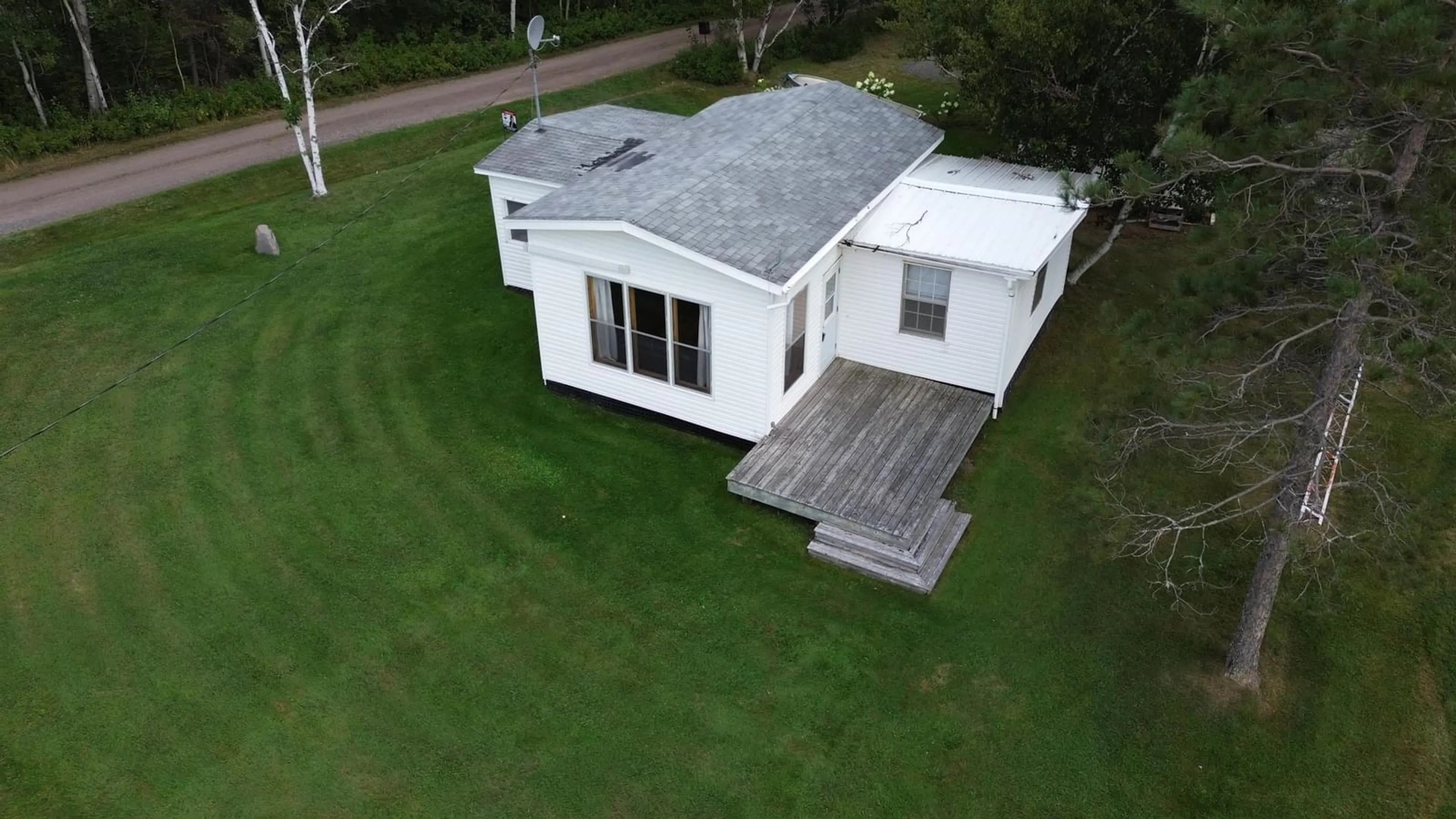 A pic from outside/outdoor area/front of a property/back of a property/a pic from drone, building for 25 Sunset Dr, Brule Nova Scotia B0K 1V0