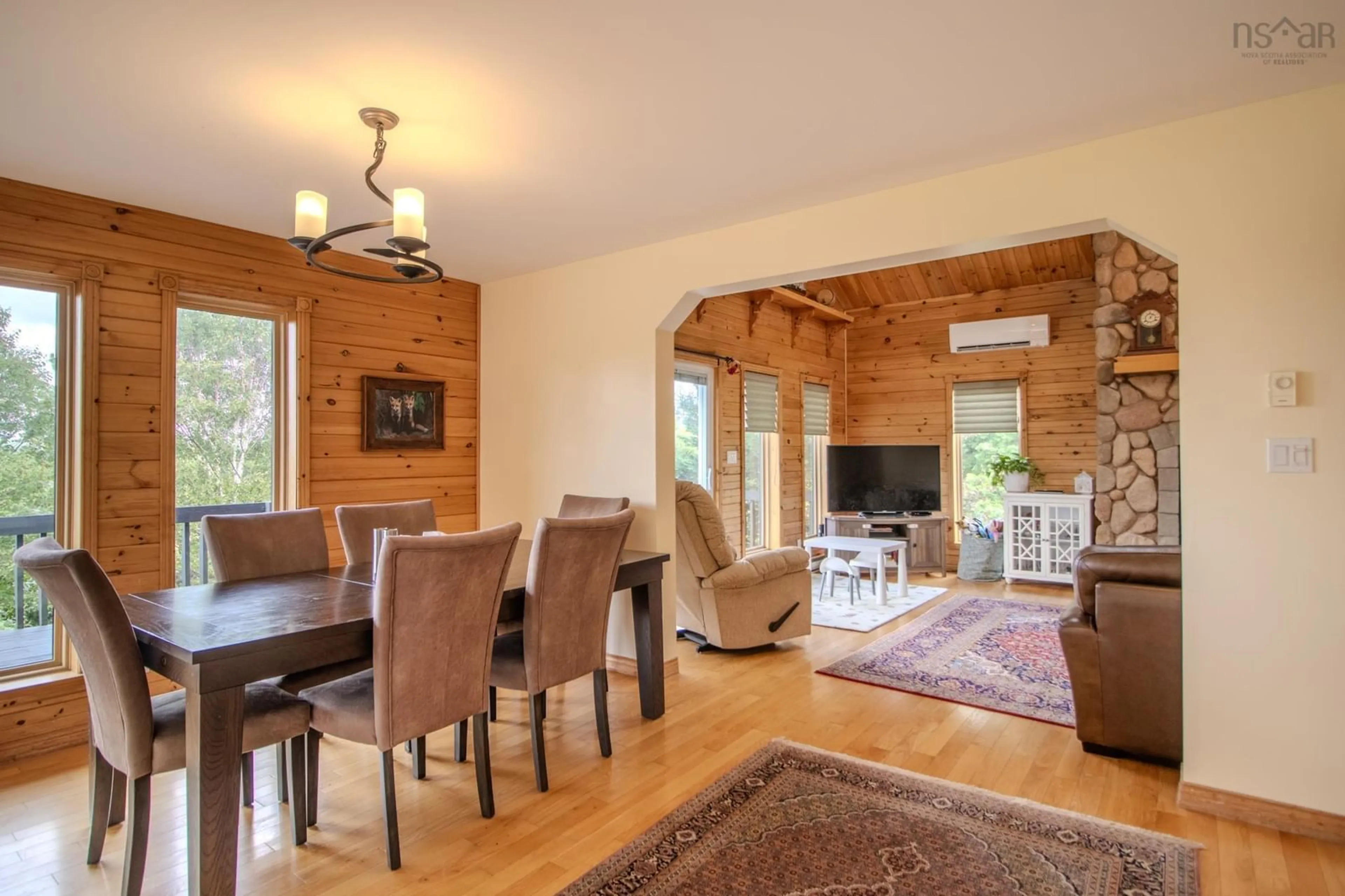 Dining room, wood/laminate floor for 70 Lanceleve Cres, Albert Bridge Nova Scotia B1K 3J3