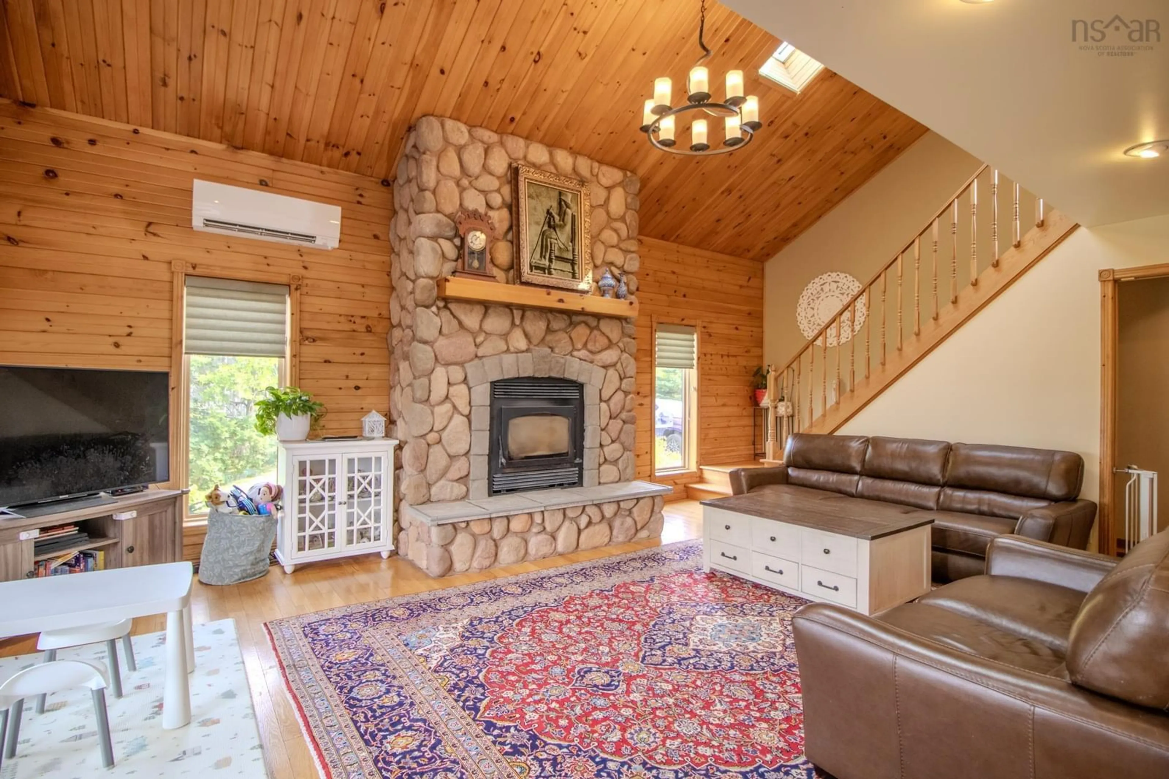 Living room with furniture, unknown for 70 Lanceleve Cres, Albert Bridge Nova Scotia B1K 3J3