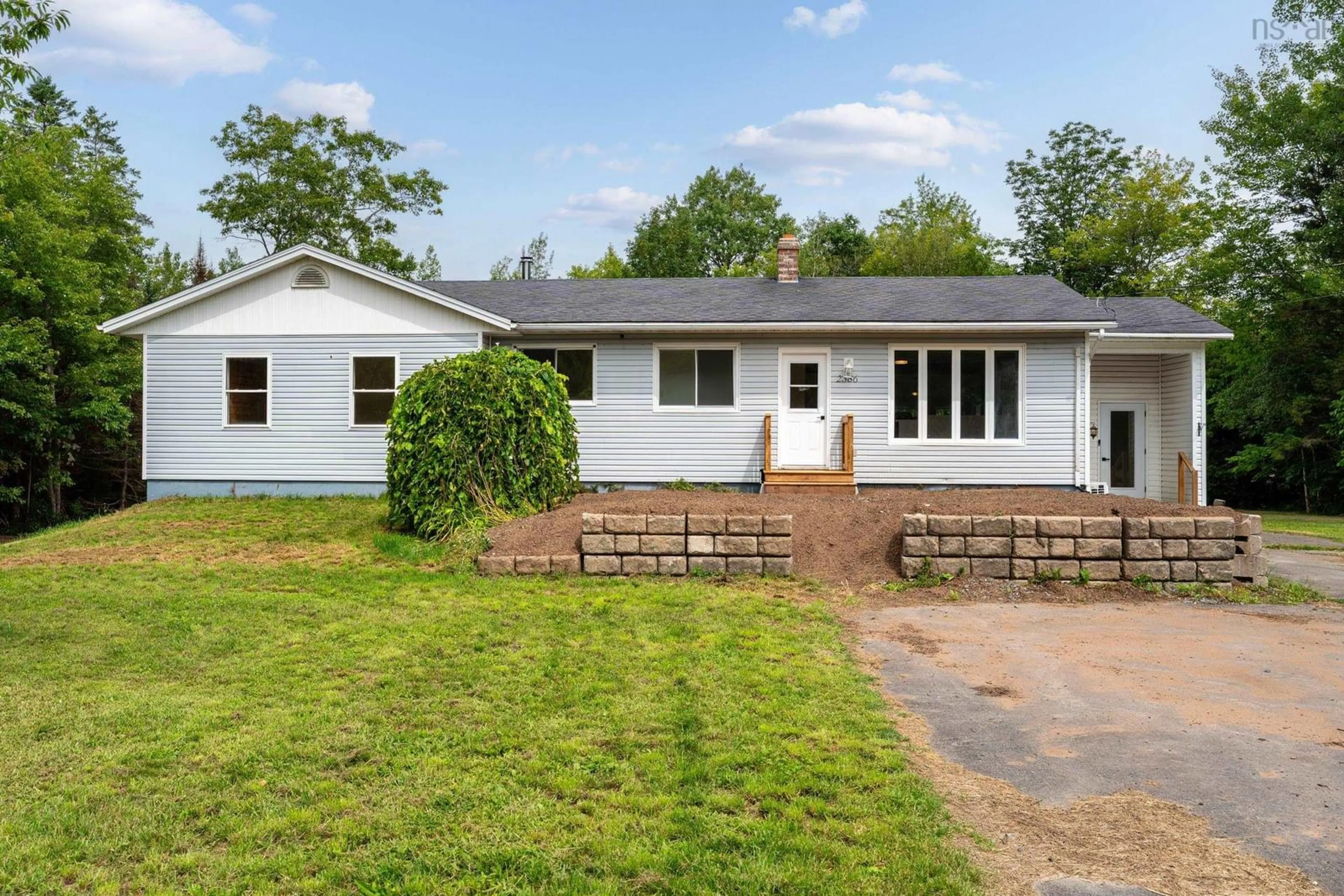Home with vinyl exterior material, street for 2386 Greenfield Rd, Forest Hill Nova Scotia B4P 2R1
