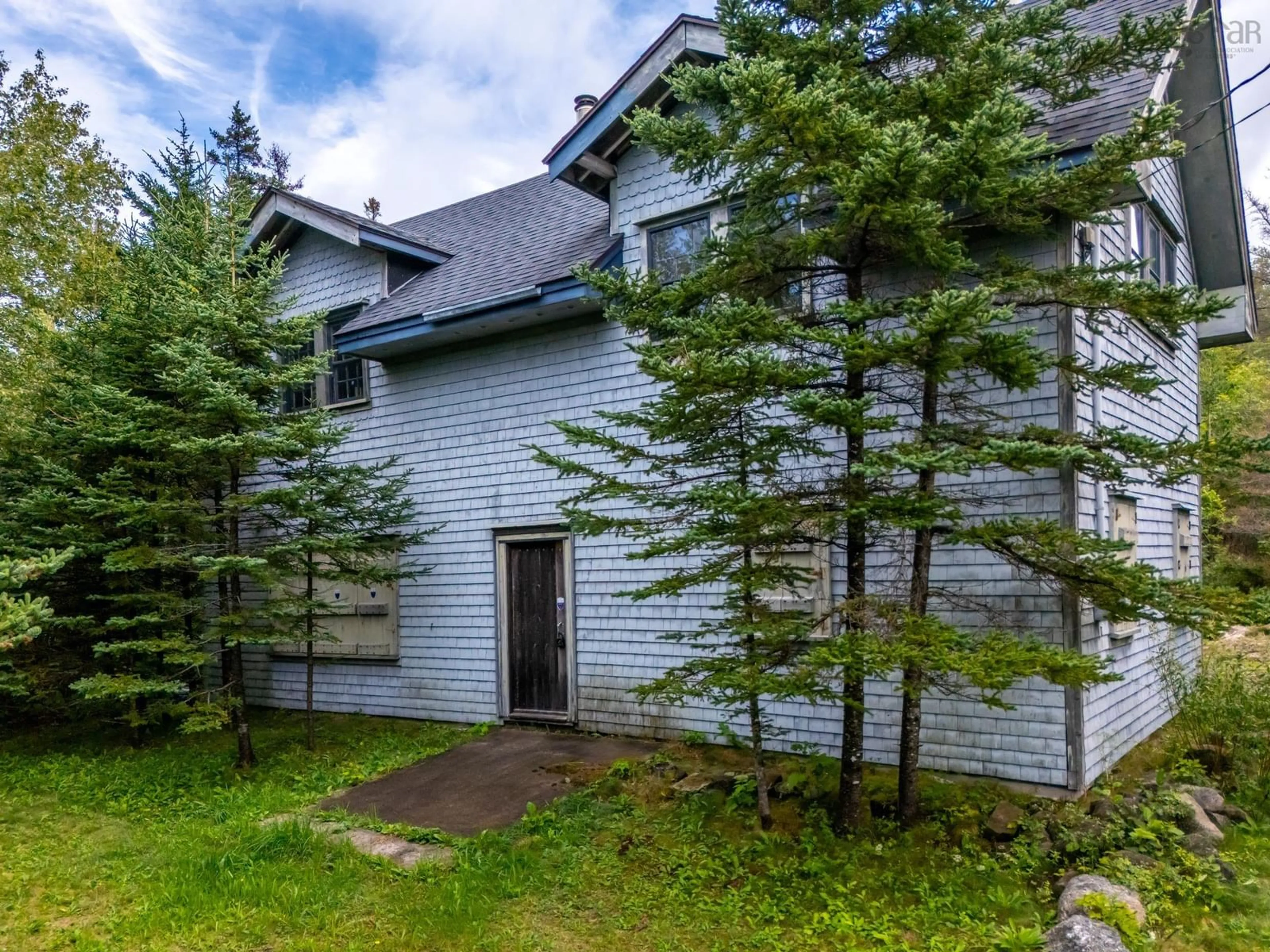 A pic from outside/outdoor area/front of a property/back of a property/a pic from drone, unknown for 7656 Shore Rd, Hampton Nova Scotia B0S 1L0