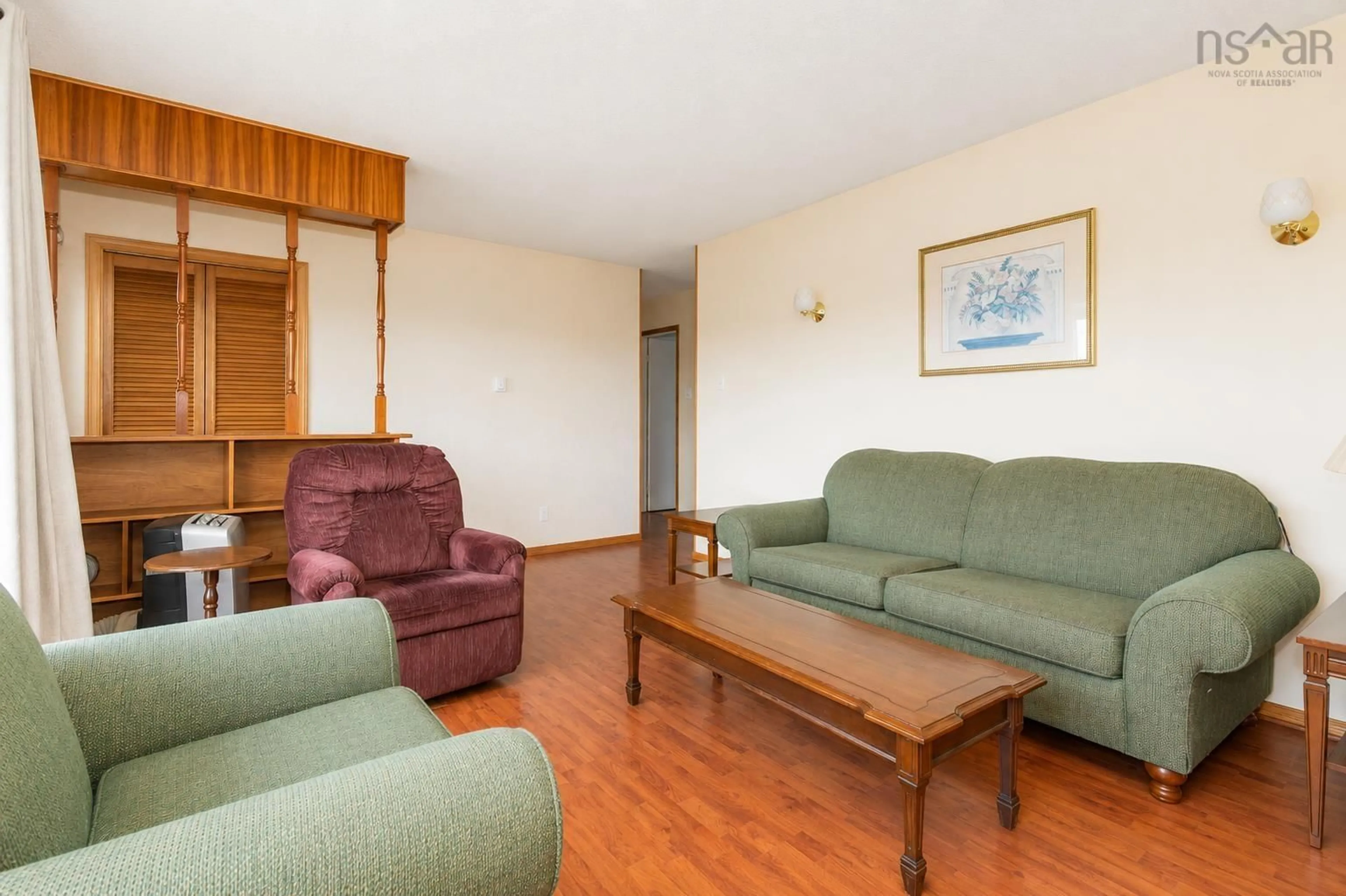 Living room with furniture, unknown for 46 Row St, Glace Bay Nova Scotia B1A 4T7