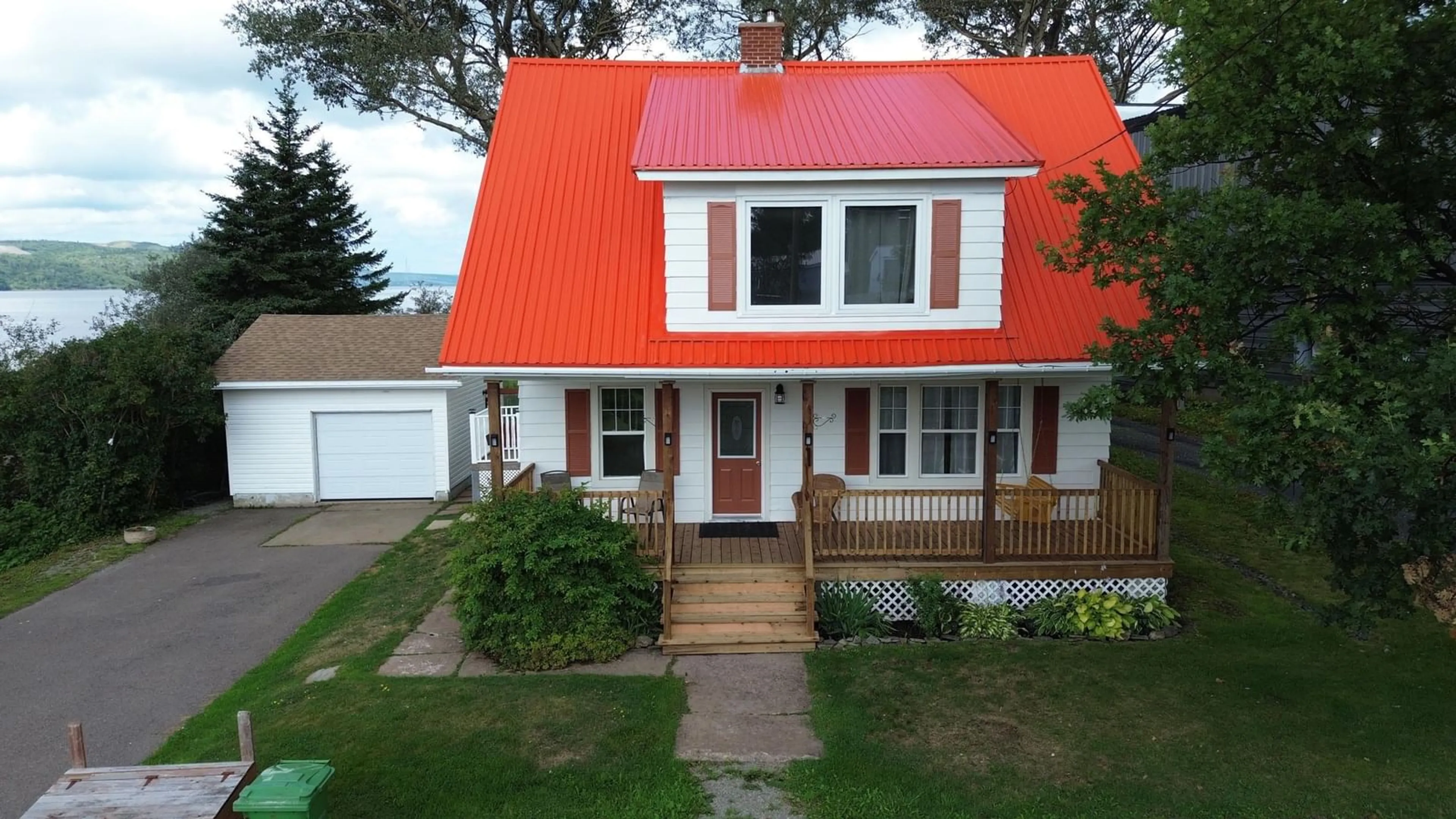 Home with vinyl exterior material, street for 1 Philpott St, Port Hawkesbury Nova Scotia B9A 2G7