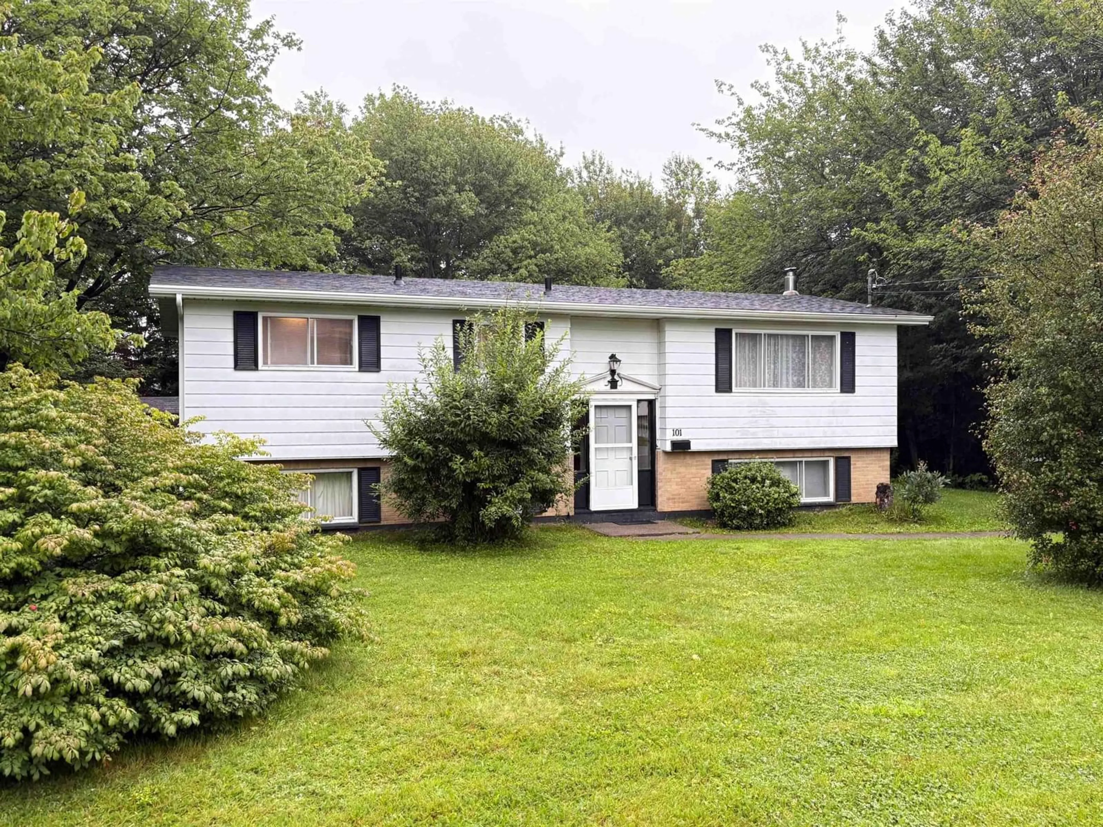 Home with vinyl exterior material, street for Kenwood Dr #101, Sydney River Nova Scotia B1S 3L1