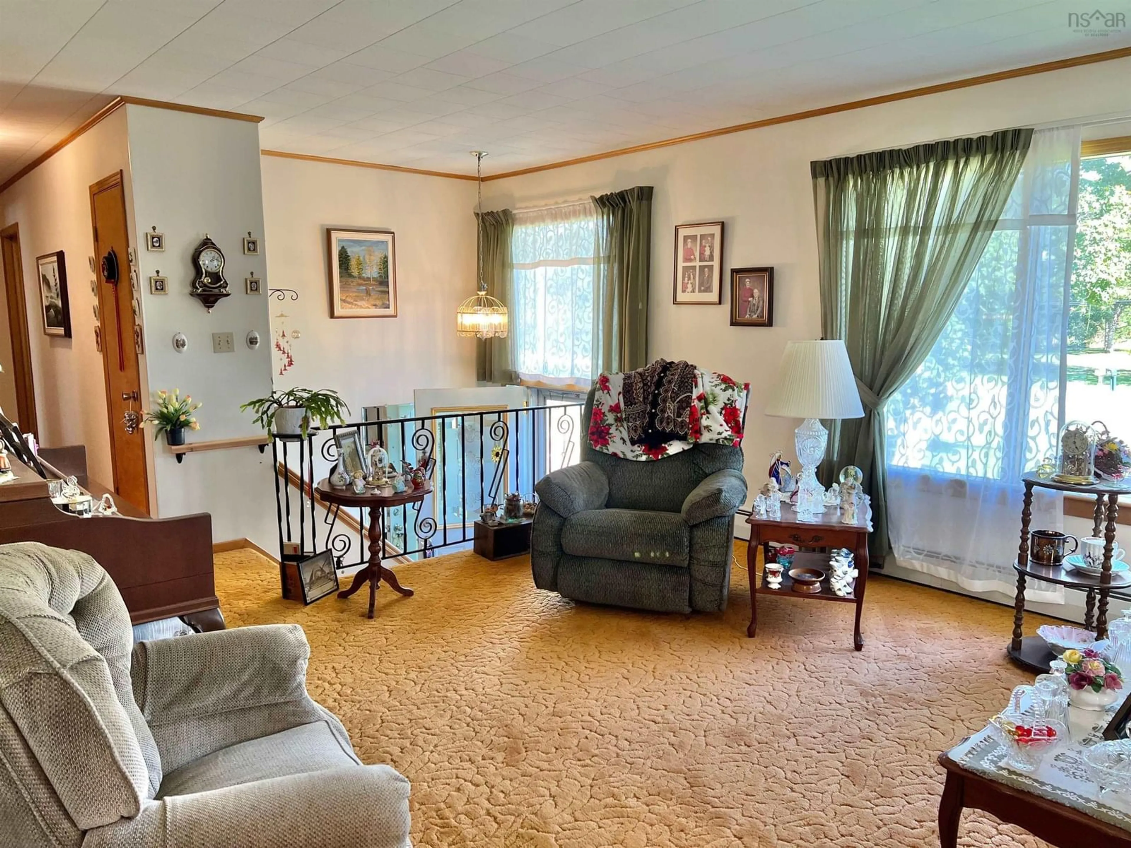 Living room with furniture, unknown for 9128 Highway 3, Pleasant Lake Nova Scotia B5A 5J9