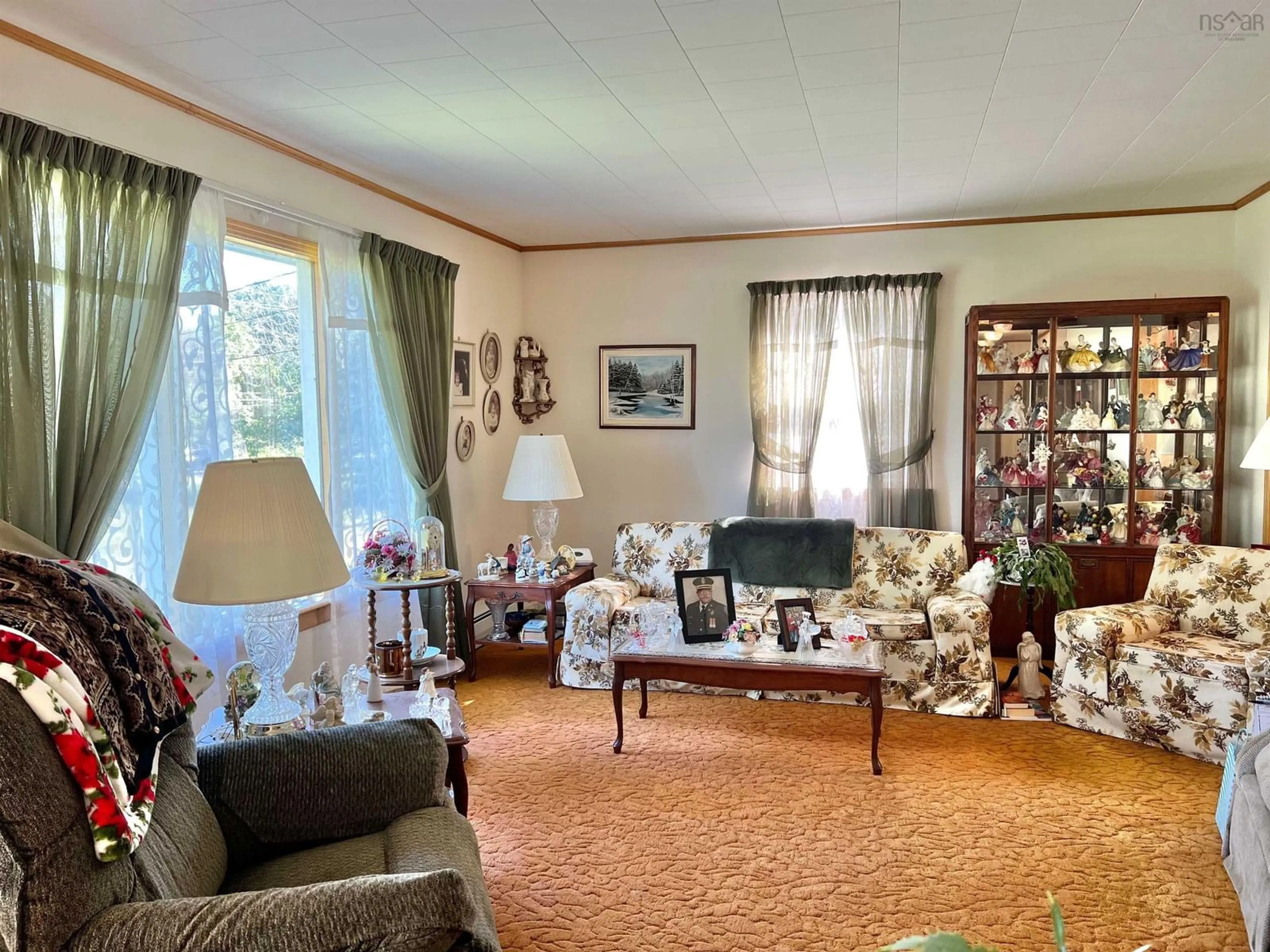 Living room with furniture, unknown for 9128 Highway 3, Pleasant Lake Nova Scotia B5A 5J9