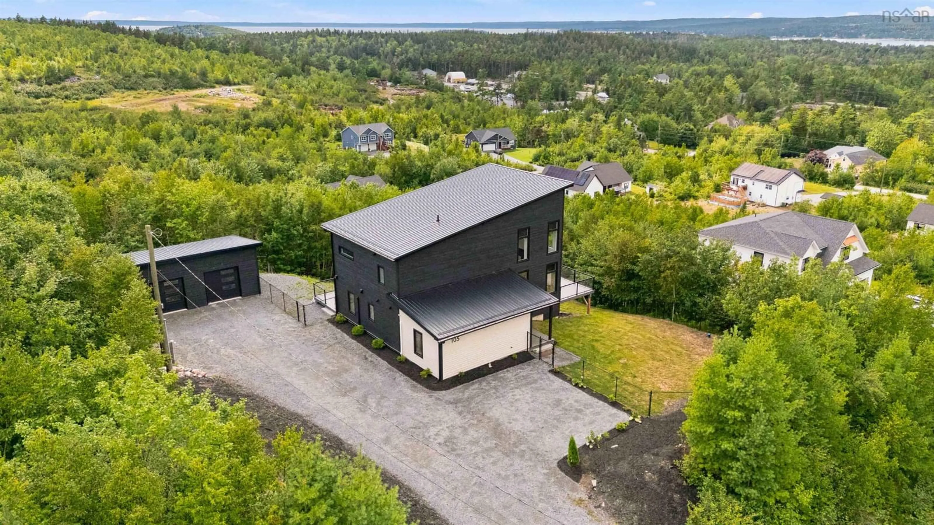 A pic from outside/outdoor area/front of a property/back of a property/a pic from drone, unknown for Janda Cres #105, Tantallon Nova Scotia B3Z 4R7