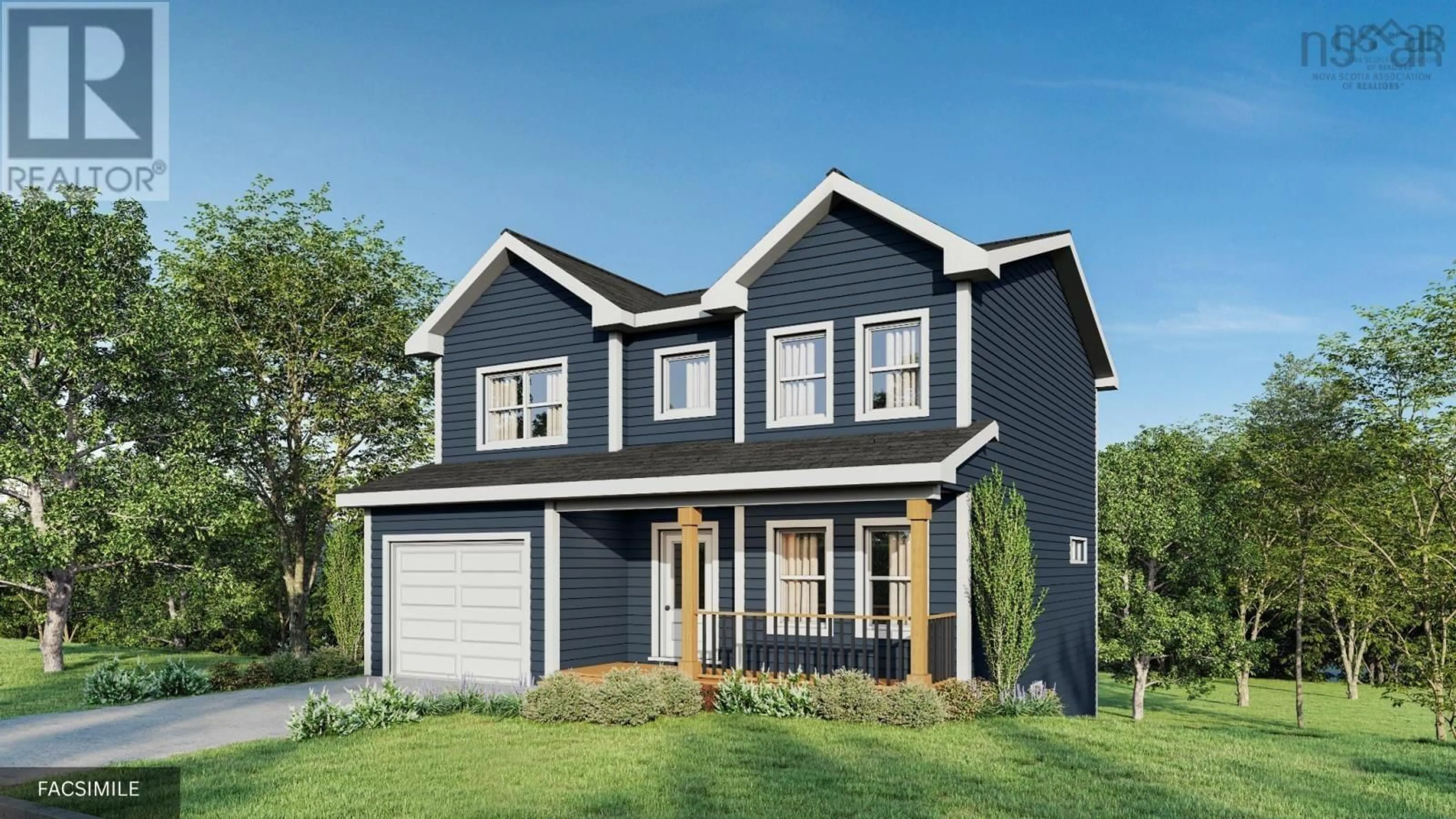 Home with vinyl exterior material, street for 9 Powers Rd #Lot, Whites Lake Nova Scotia B3T 1W4
