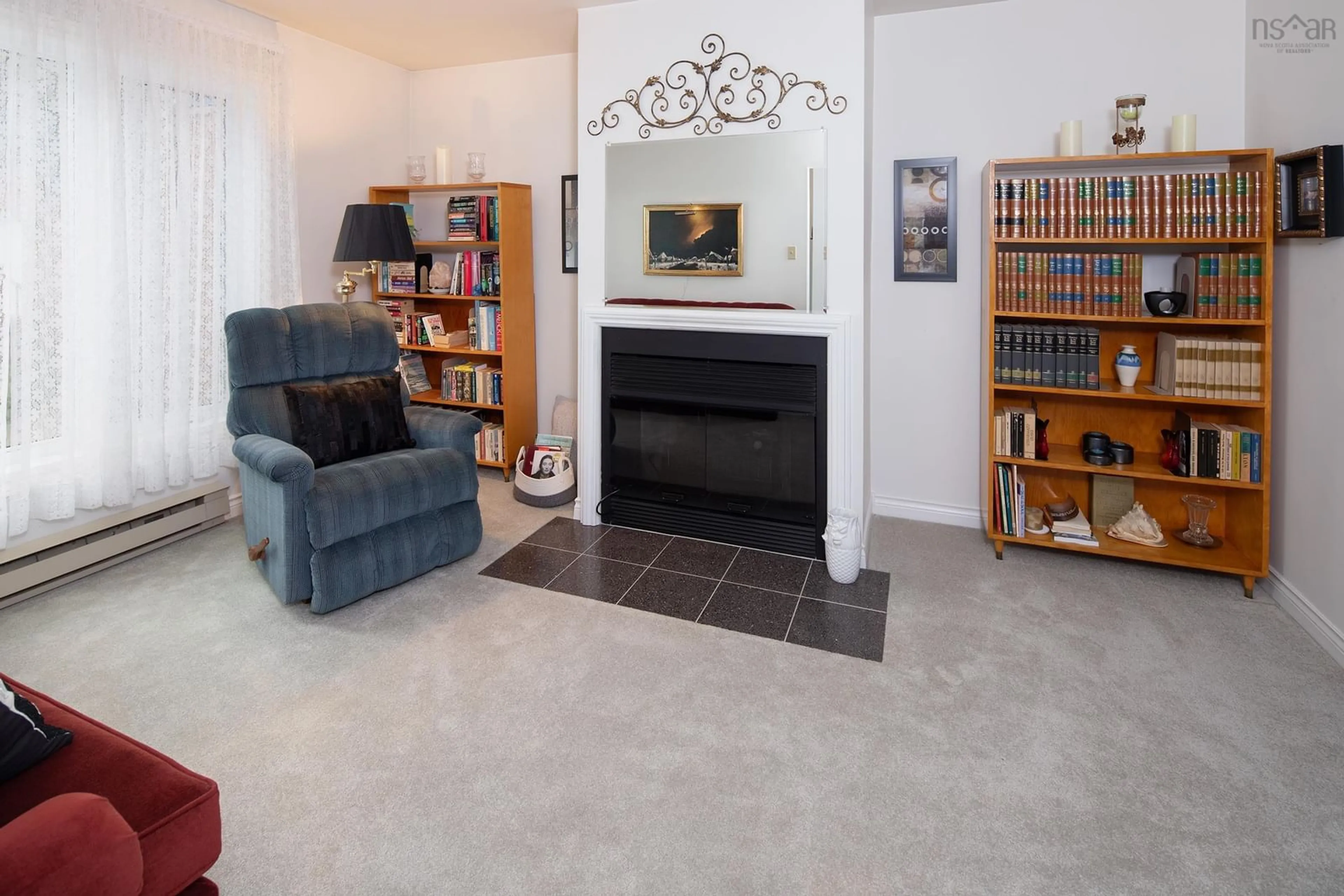 Living room with furniture, ceramic/tile floor for 40 Attenborough Crt, Clayton Park Nova Scotia B3M 4C9
