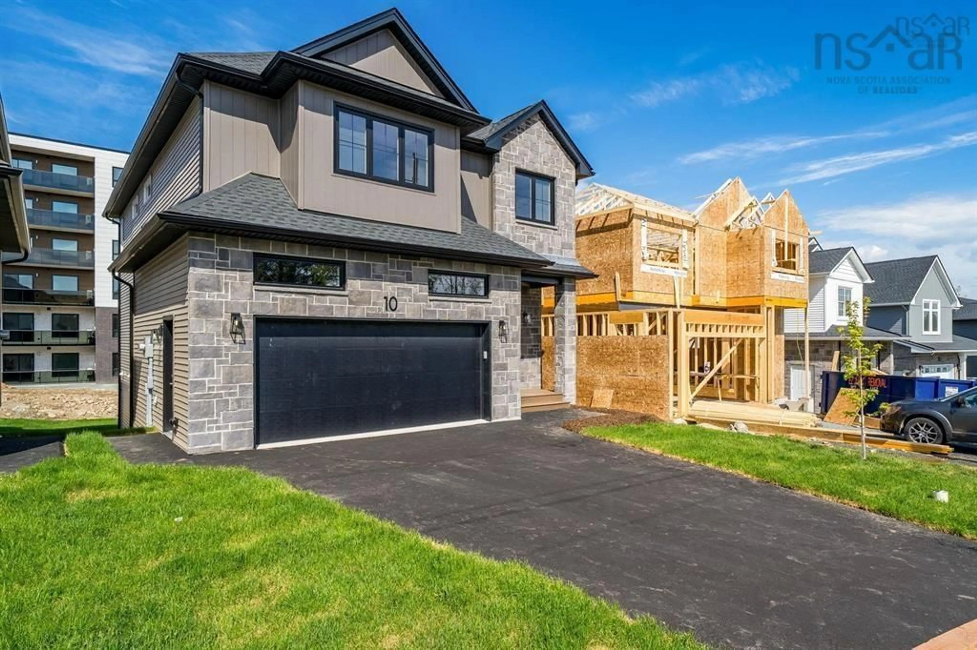 Home with brick exterior material, street for 10 Gardenia Way #GW002, Dartmouth Nova Scotia B2X 0C7