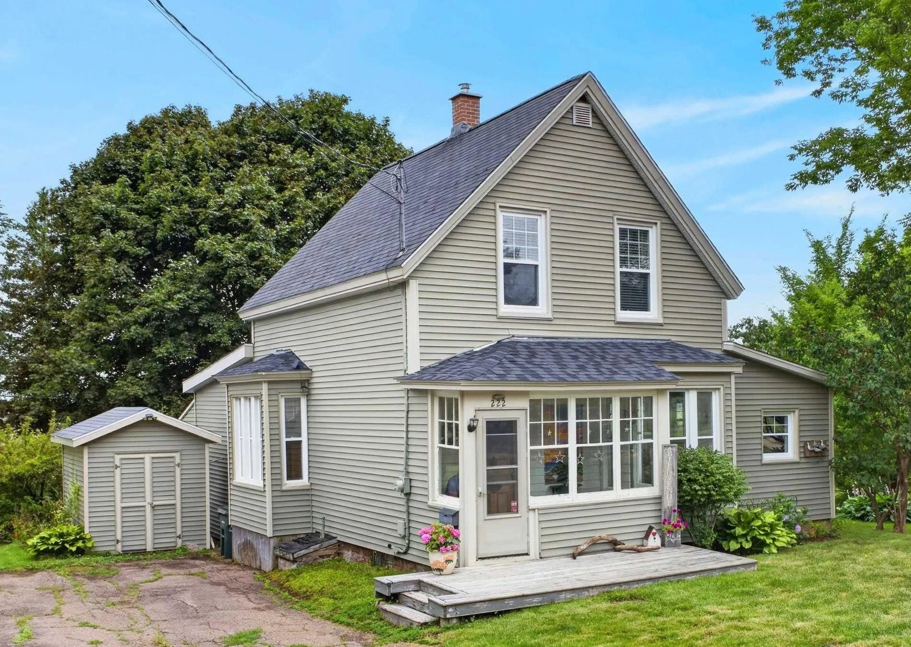 Home with vinyl exterior material, street for 222 Victoria St, Amherst Nova Scotia B4H 1Y9