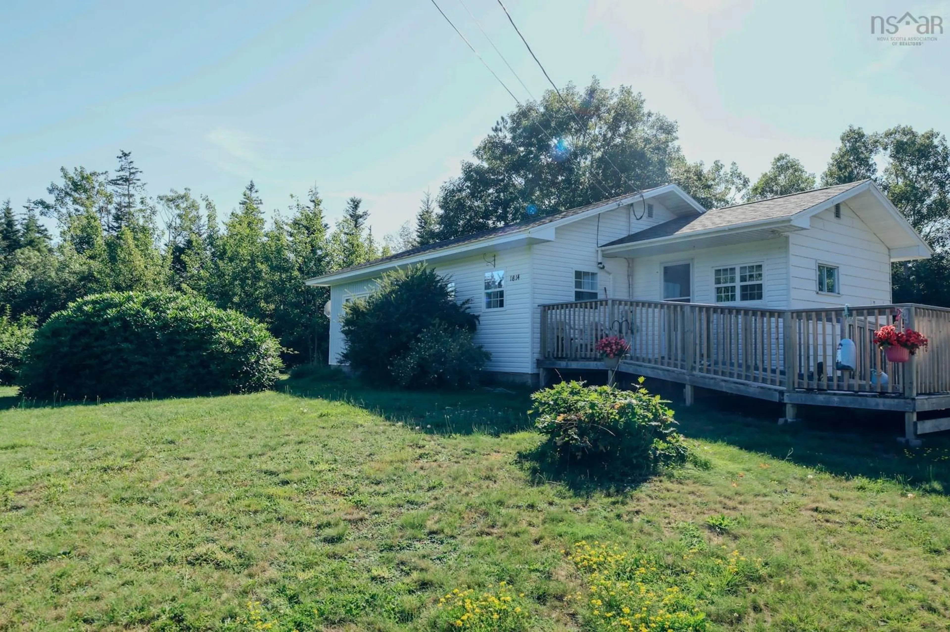 A pic from outside/outdoor area/front of a property/back of a property/a pic from drone, water/lake/river/ocean view for 1814 Port La Tour Rd, Reynoldscroft Nova Scotia B0W 3N0