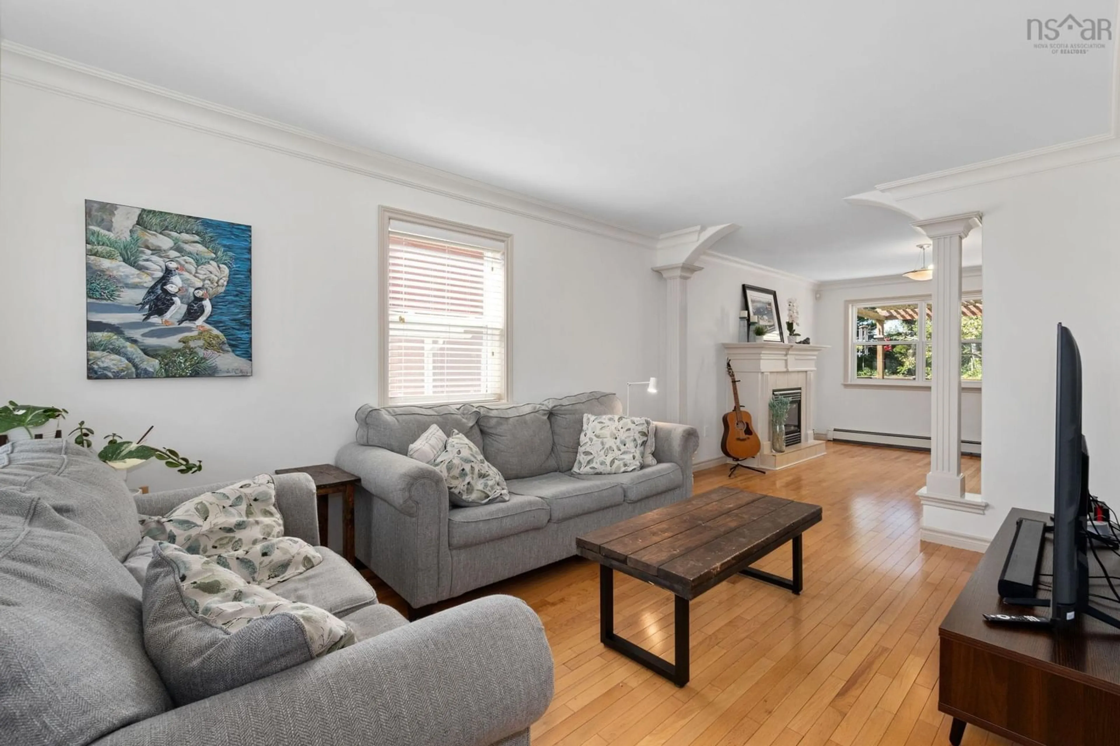 Living room with furniture, unknown for 110 Sawmill Cres, Middle Sackville Nova Scotia B4E 3M6