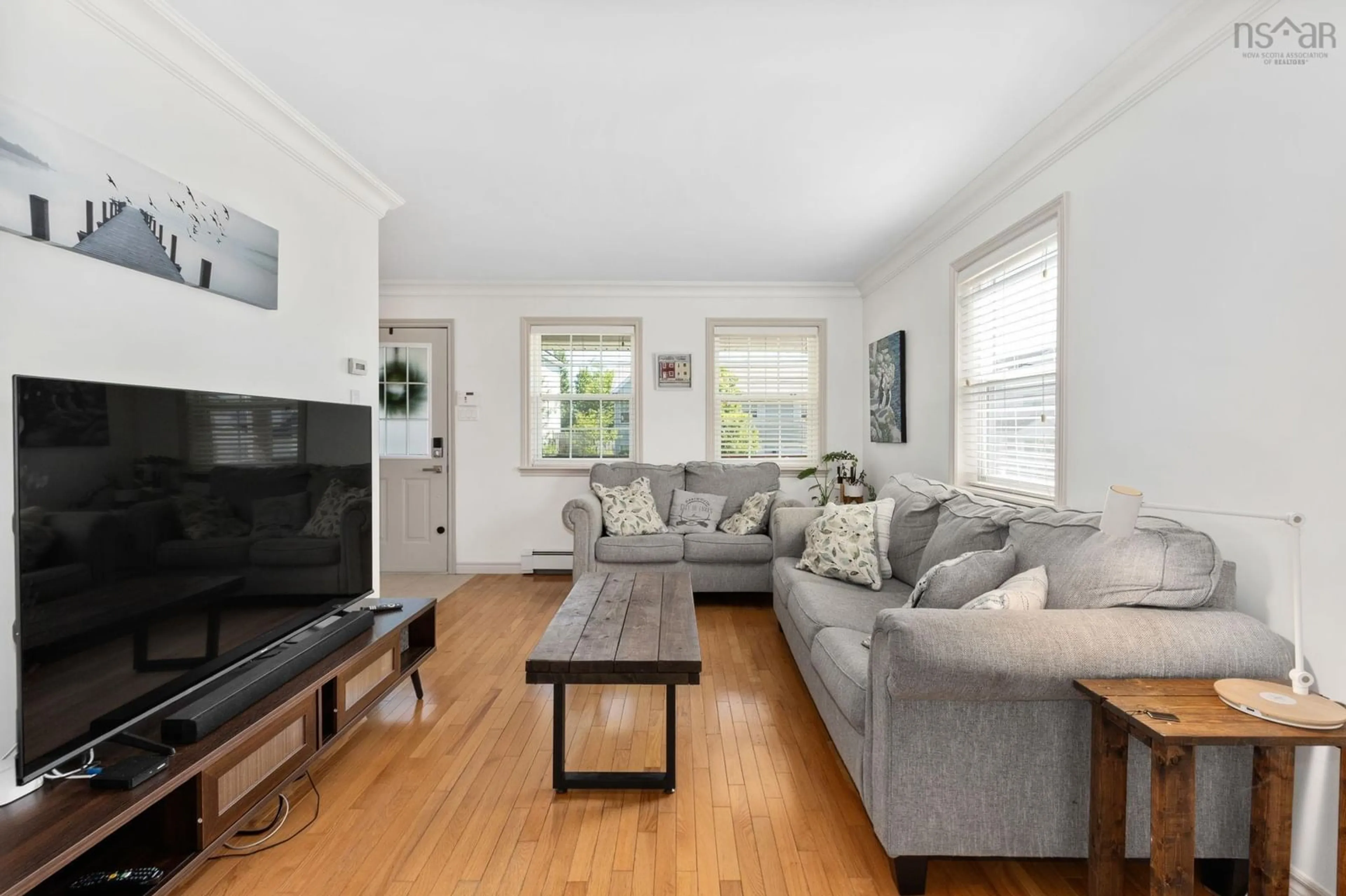 Living room with furniture, unknown for 110 Sawmill Cres, Middle Sackville Nova Scotia B4E 3M6