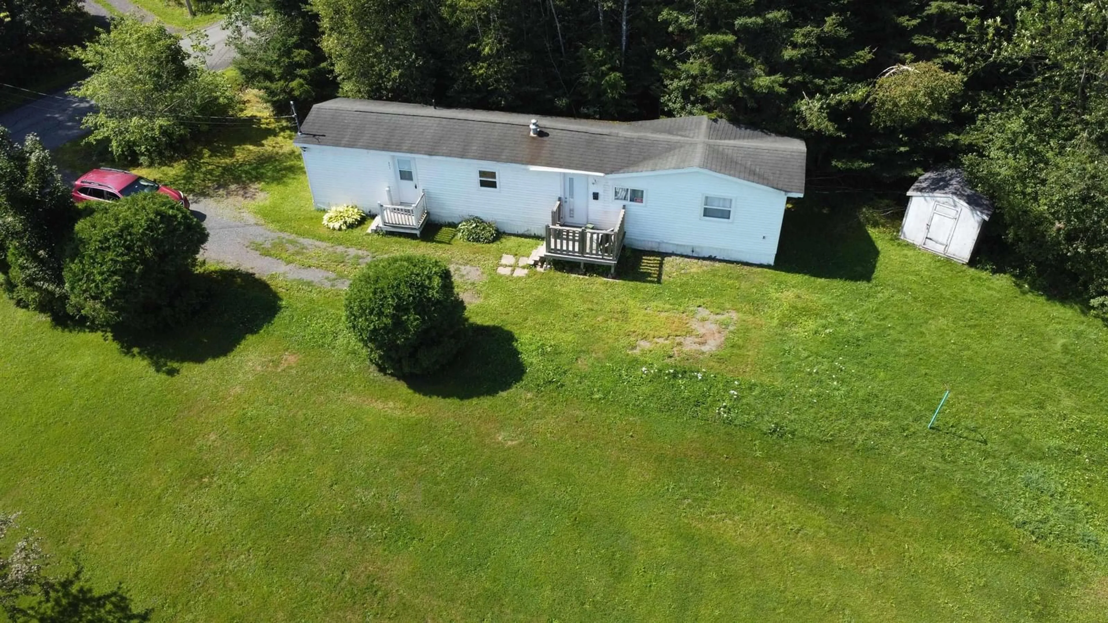 A pic from outside/outdoor area/front of a property/back of a property/a pic from drone, building for 805 Marshdale Rd, Hopewell Nova Scotia B0K 1C0