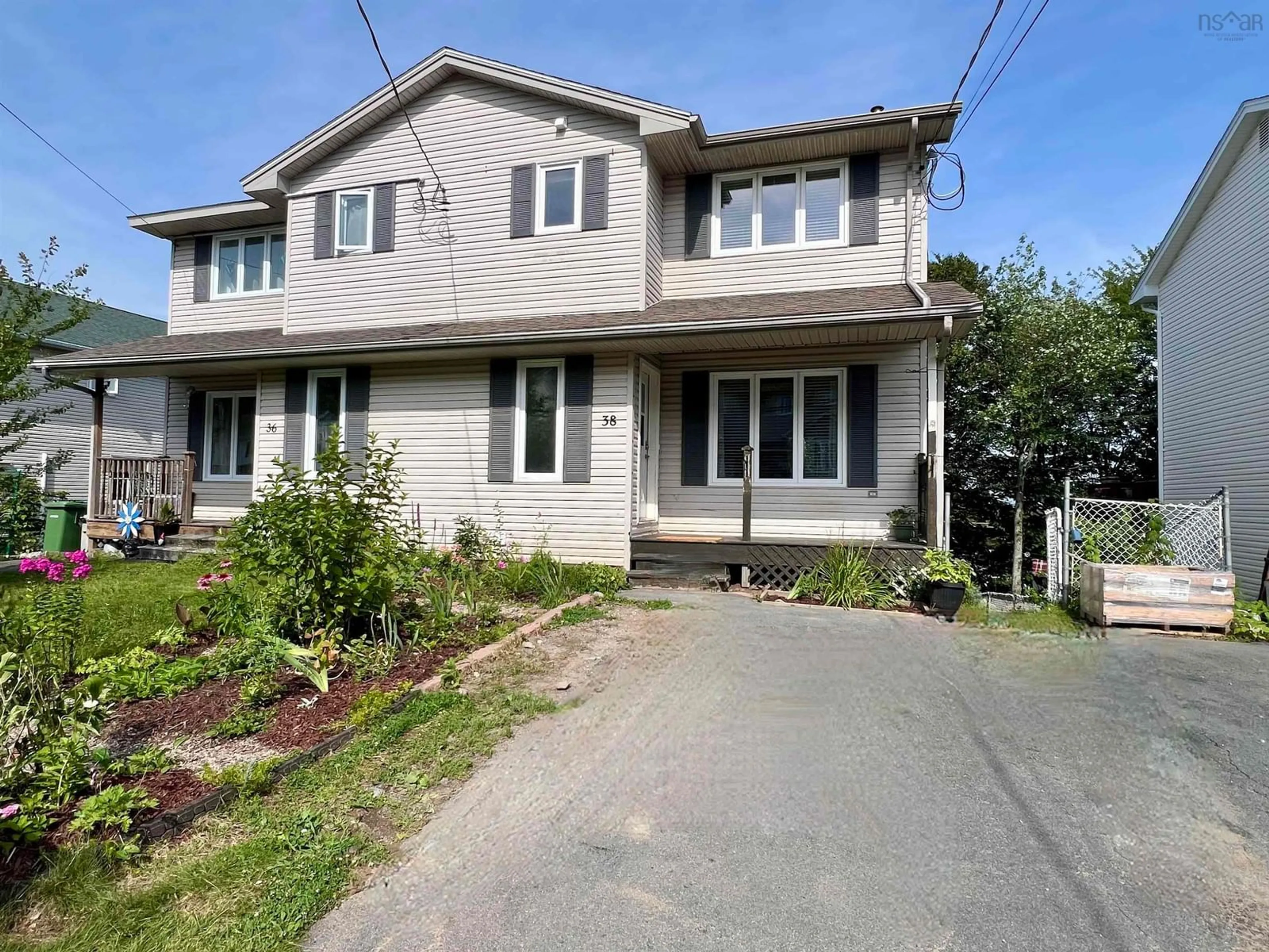 Home with vinyl exterior material, street for 38 Serocco Cres, Cole Harbour Nova Scotia B2W 6G5