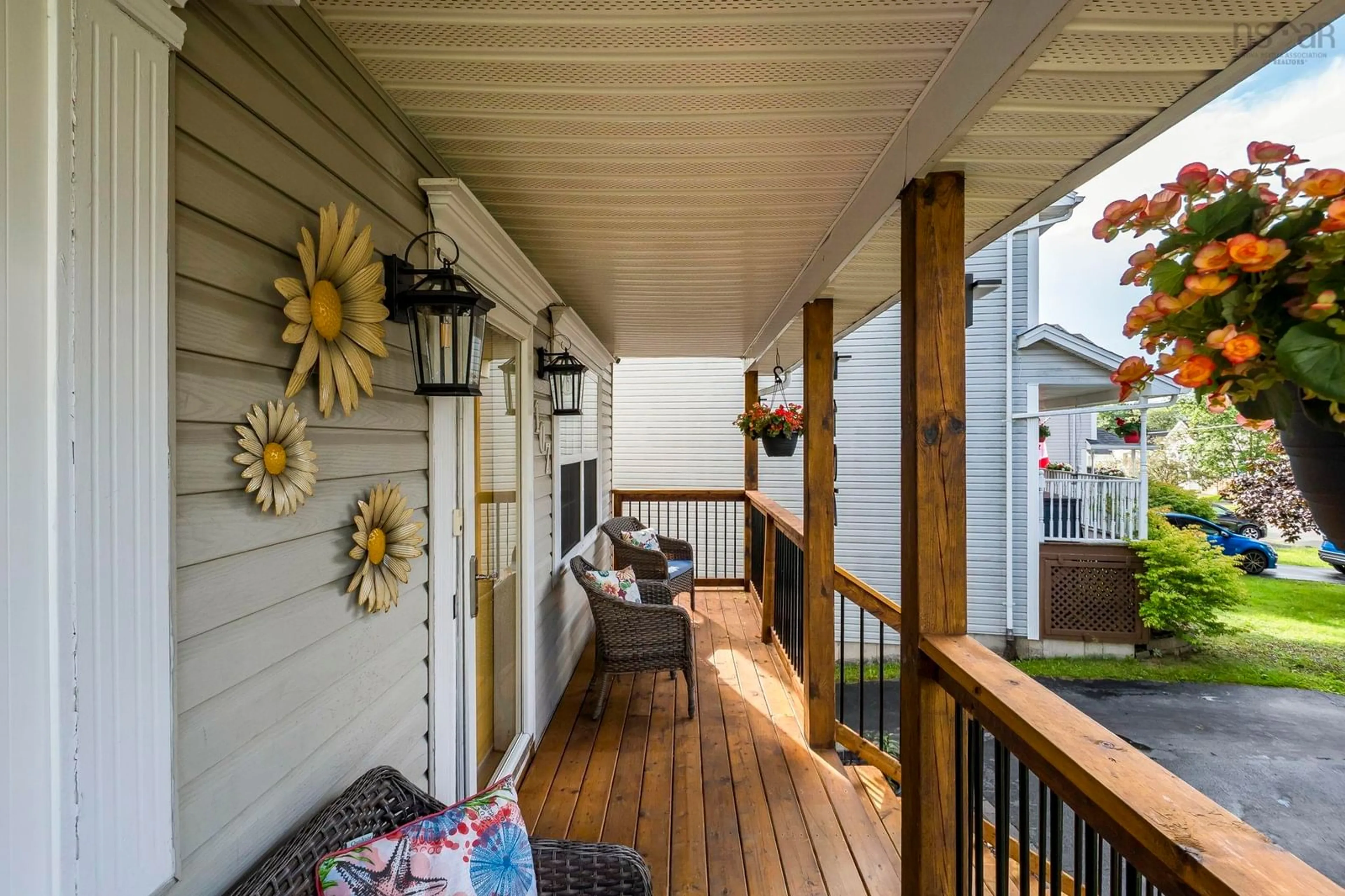 Patio, street for 107 Dixon Crt, Timberlea Nova Scotia B3T 1N9