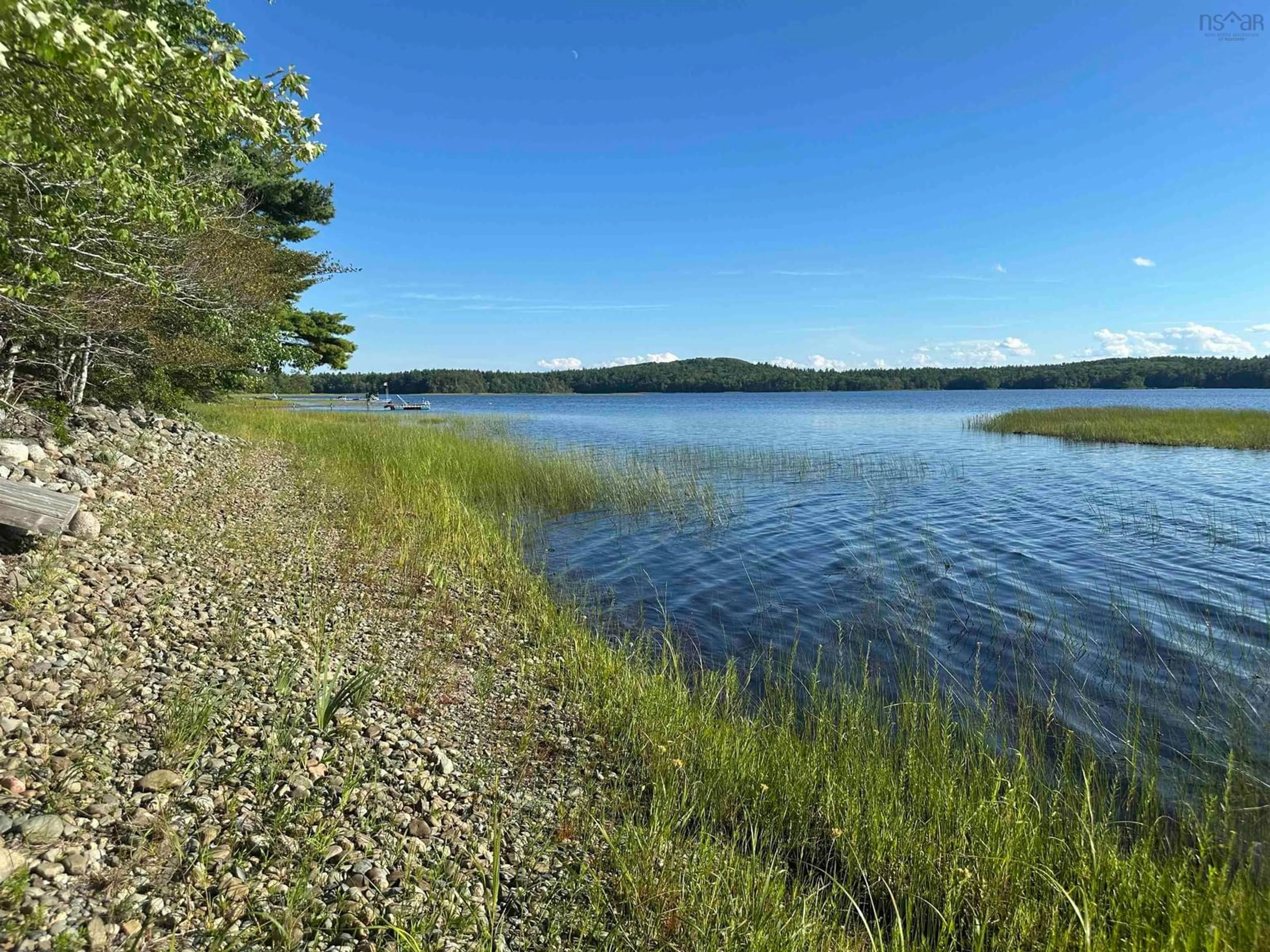 A pic from outside/outdoor area/front of a property/back of a property/a pic from drone, water/lake/river/ocean view for 51 Maplesue Point Dr, Molega Nova Scotia B0T 1X0