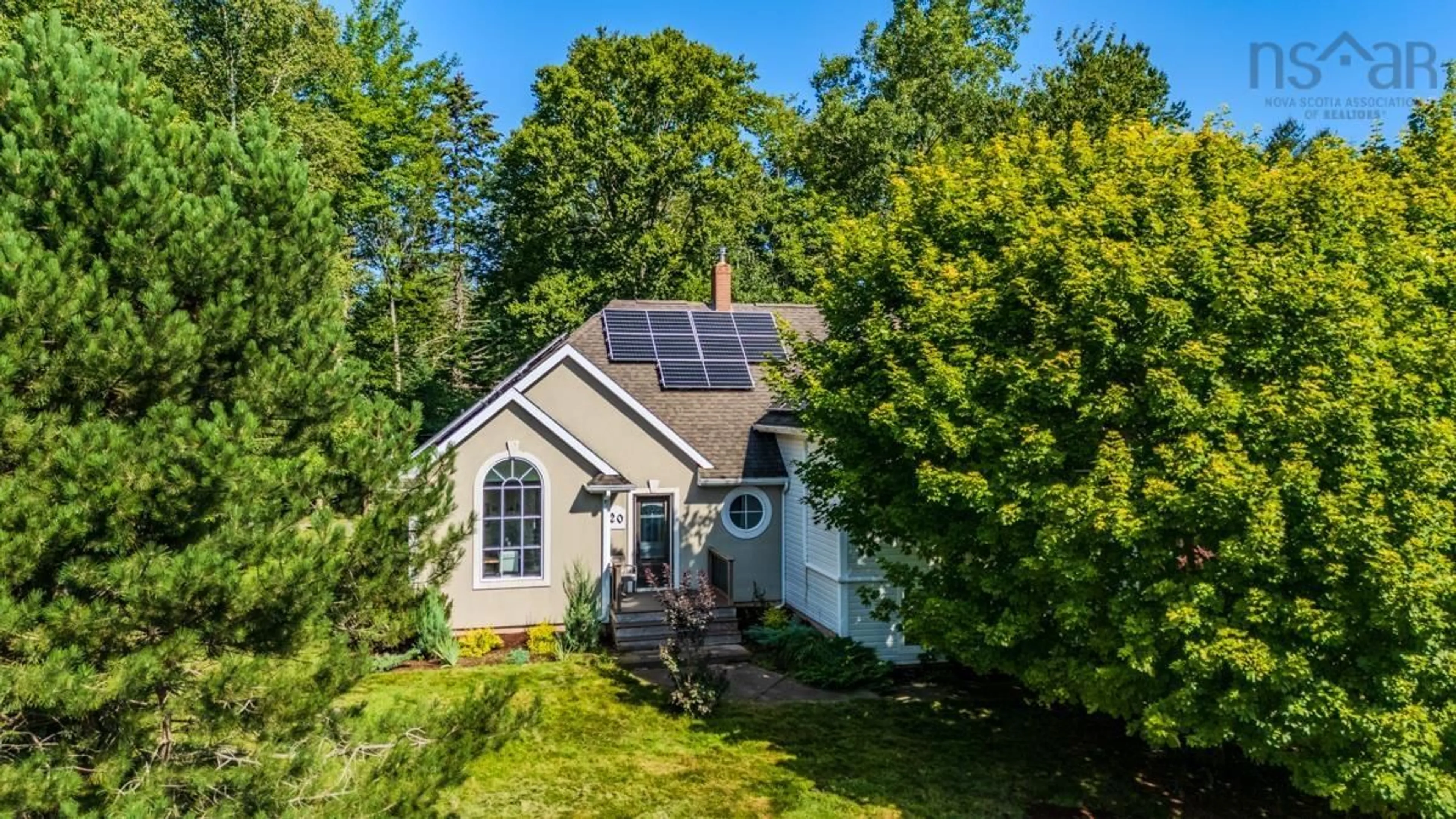 A pic from outside/outdoor area/front of a property/back of a property/a pic from drone, street for 20 Somerset Dr, Bible Hill Nova Scotia B6L 4J2