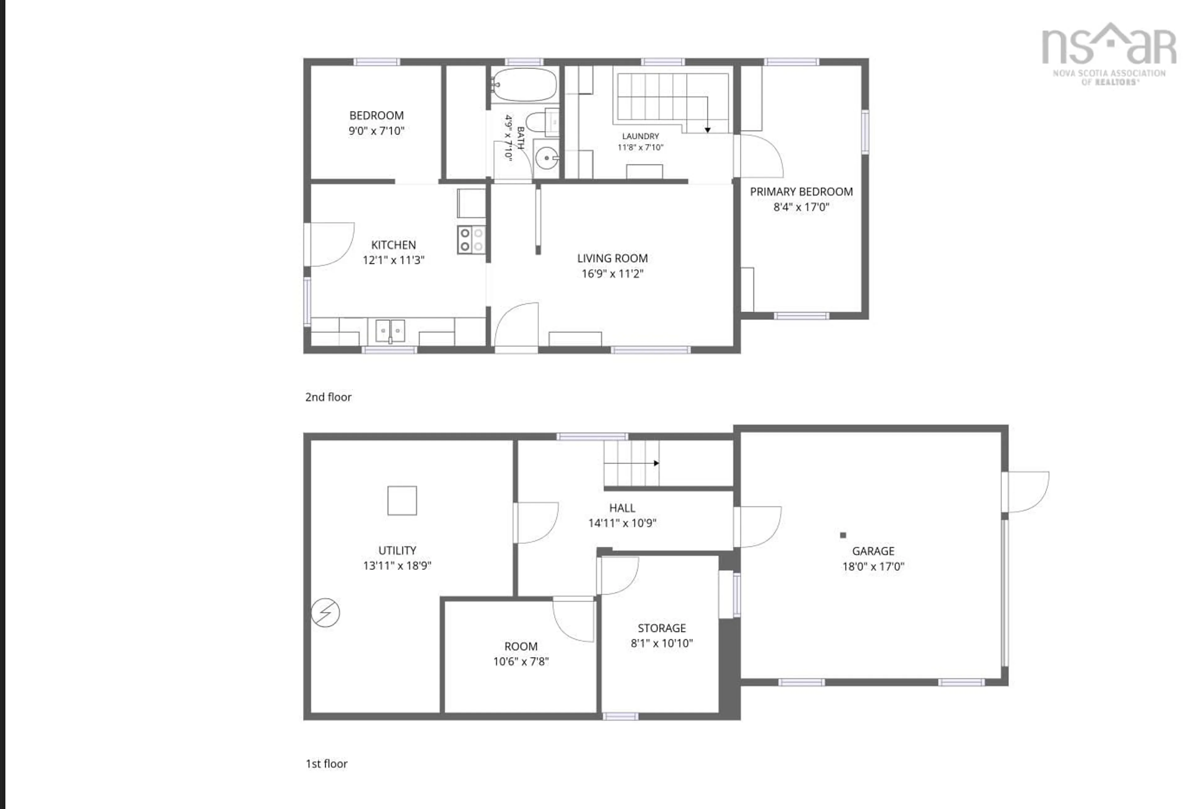 Floor plan for 5915 208 Hwy, North Brookfield Nova Scotia B0T 1X0
