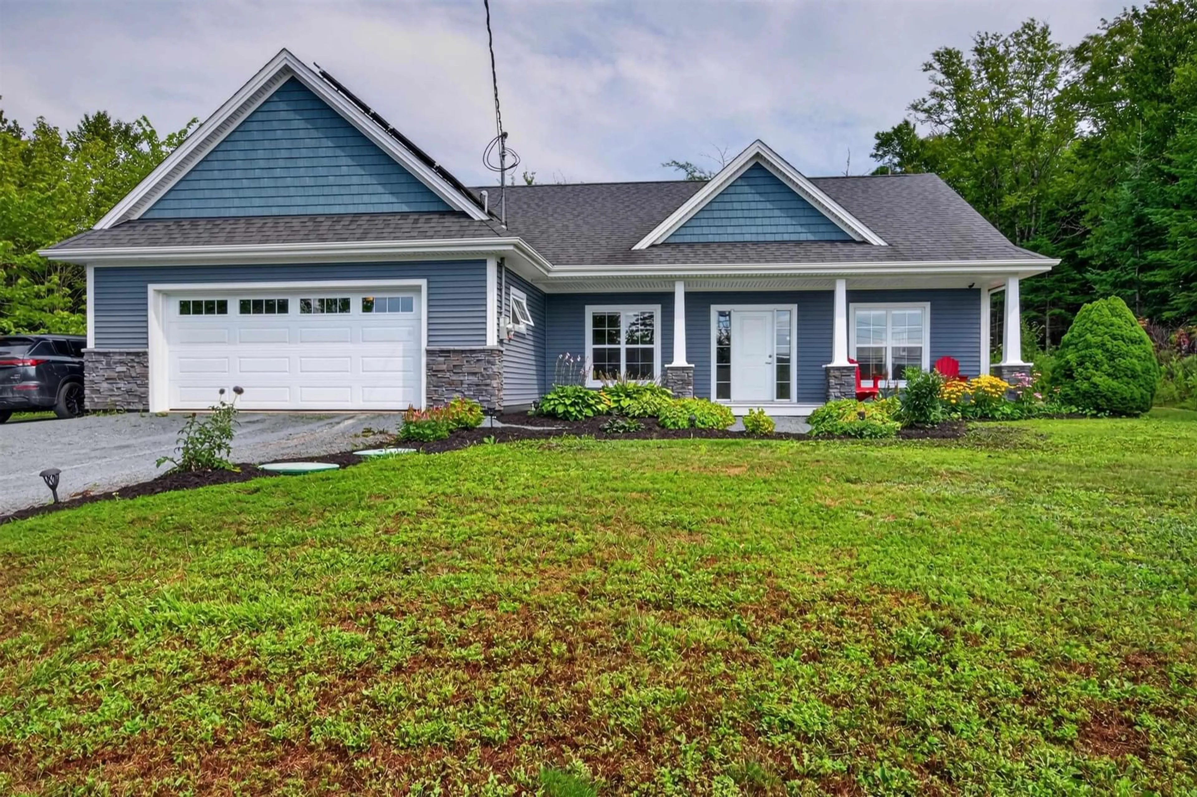 Home with vinyl exterior material, street for 345 East Petpeswick Rd, East Petpeswick Nova Scotia B0J 2L0