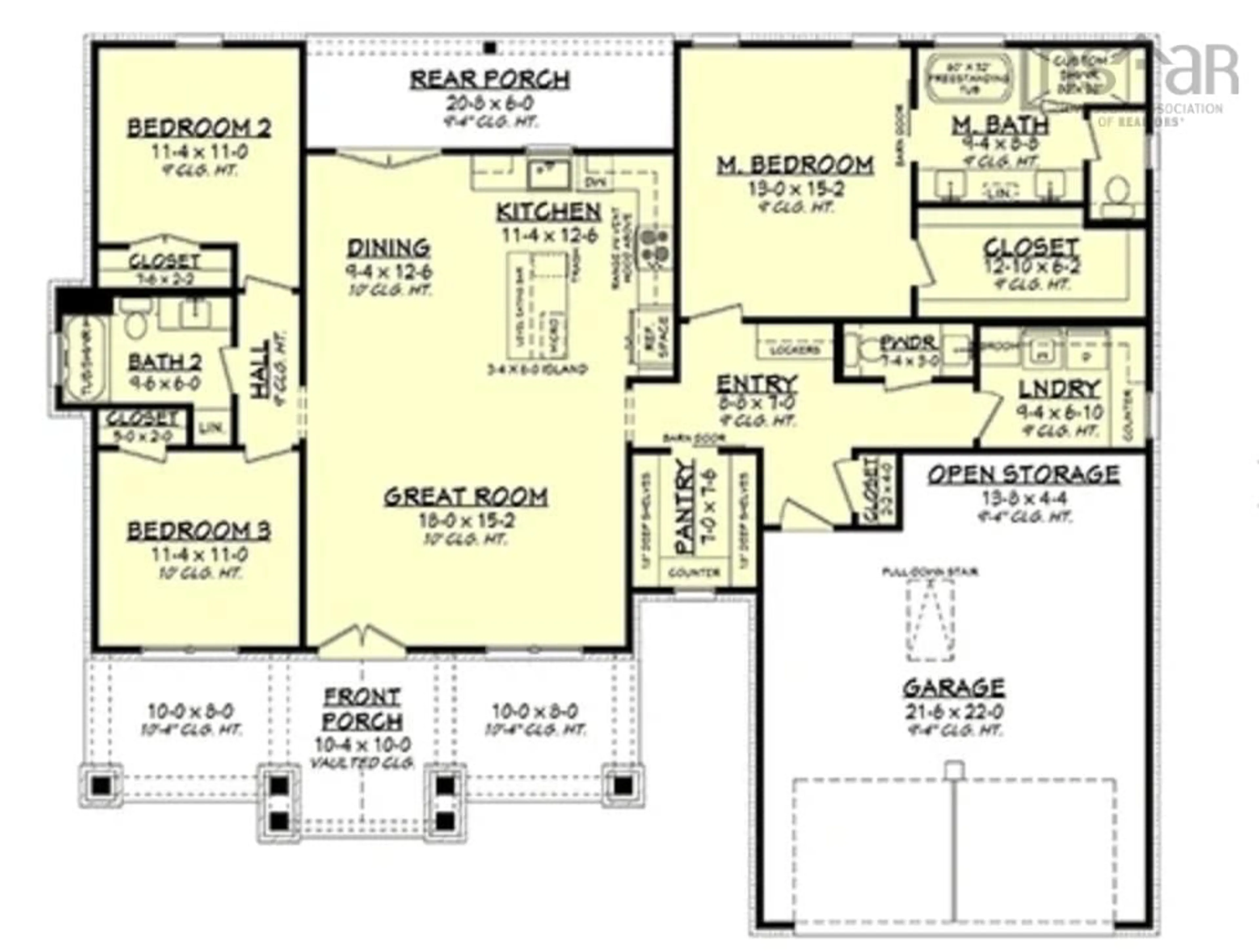 Floor plan for 25-205 John Black Rd, East Amherst Nova Scotia B4H 3Y3