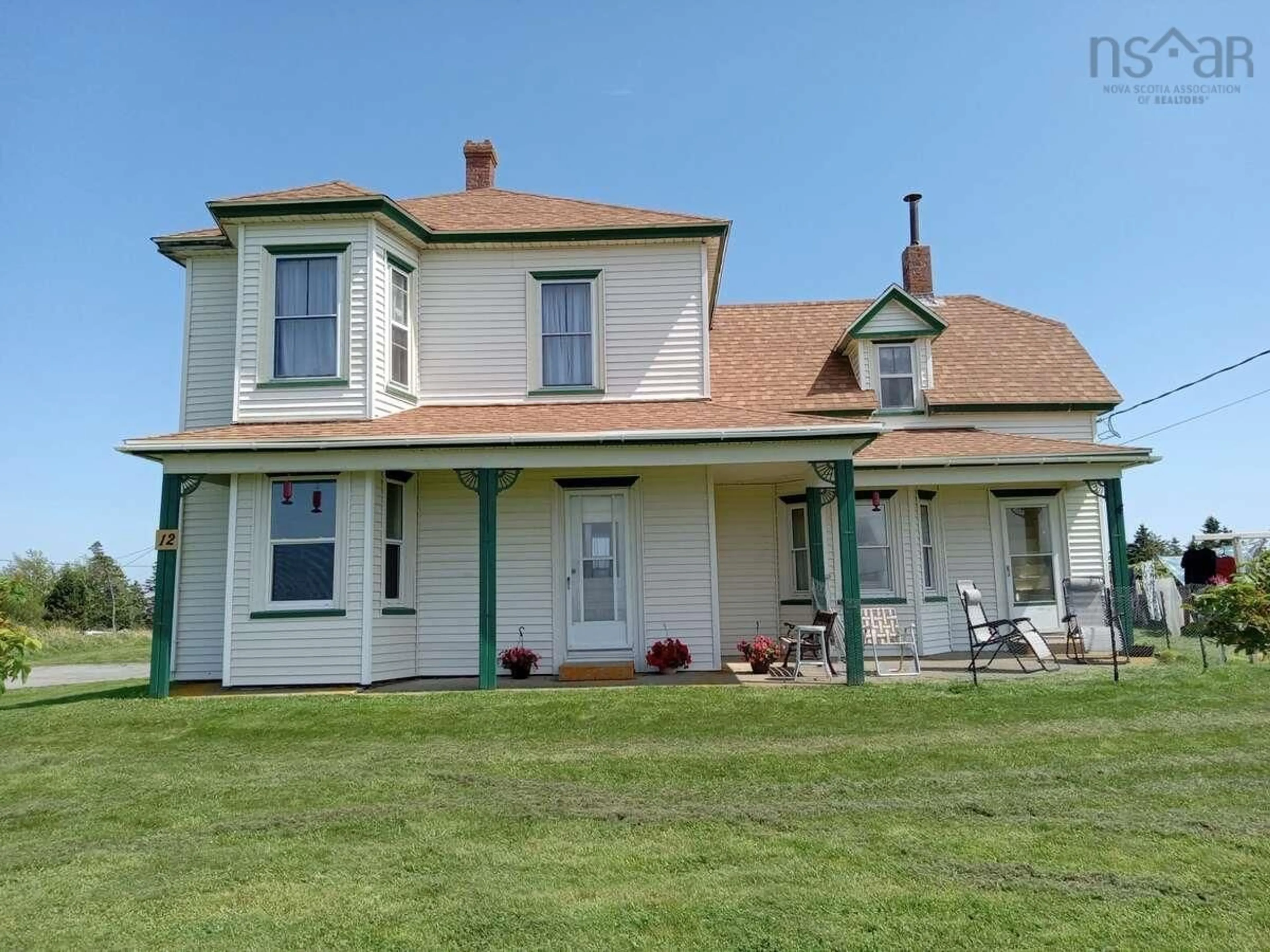 A pic from outside/outdoor area/front of a property/back of a property/a pic from drone, building for 12 Ripine Lane, Pinkneys Point Nova Scotia B0W 1B0