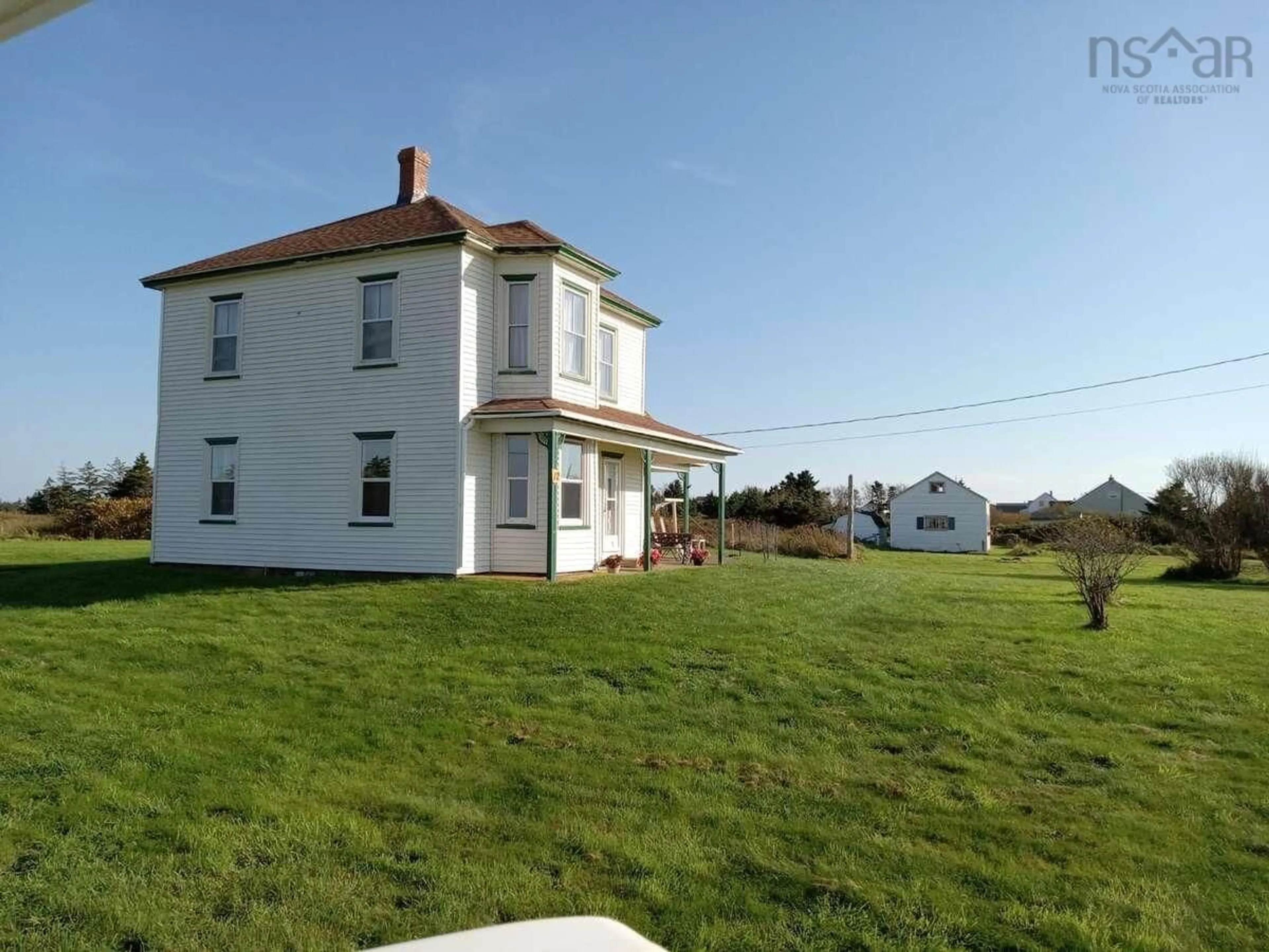 A pic from outside/outdoor area/front of a property/back of a property/a pic from drone, building for 12 Ripine Lane, Pinkneys Point Nova Scotia B0W 1B0
